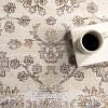 nuLOOM Sia 8' Round Area Rug, Beige, large