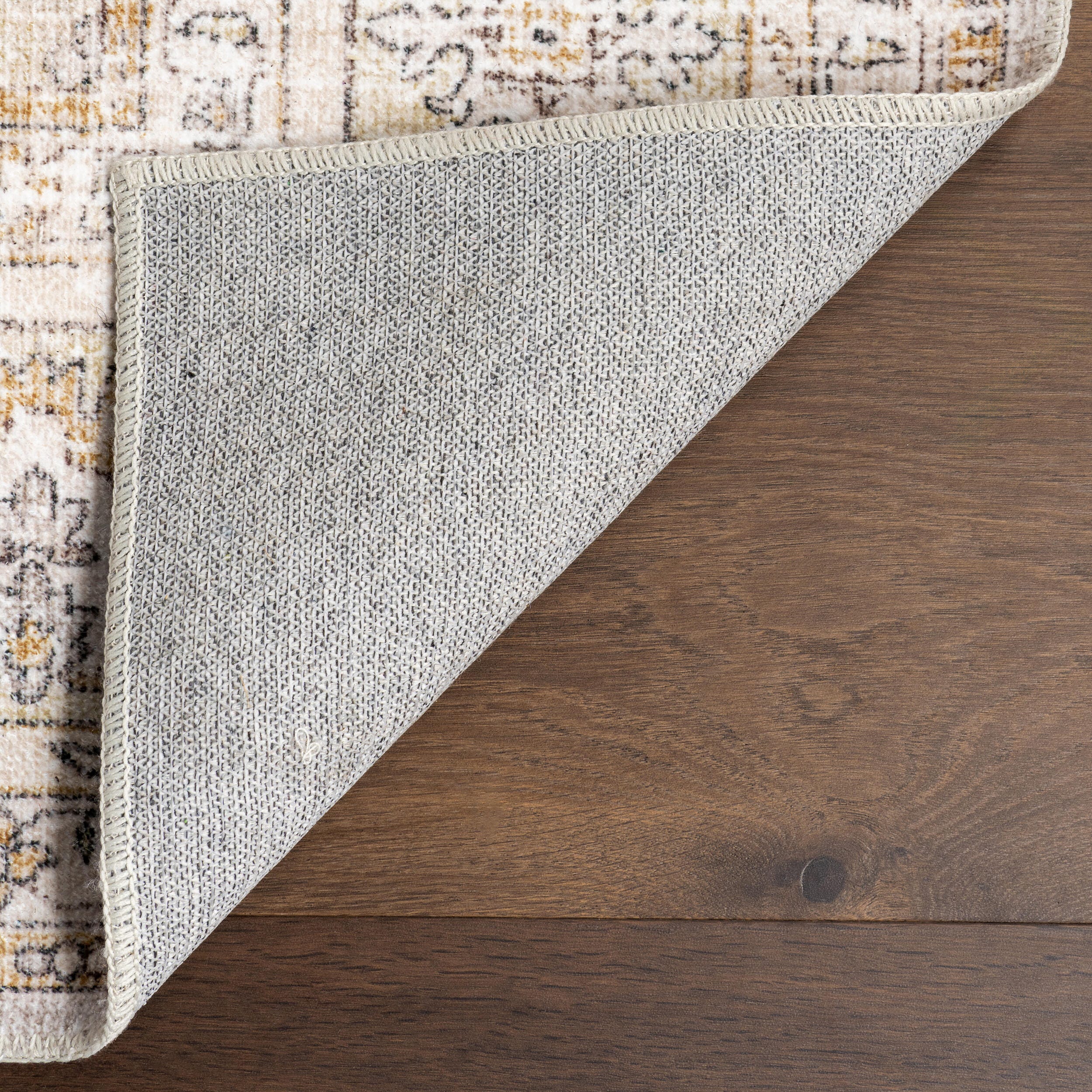 nuLOOM Sia 8' Round Area Rug, Beige, large