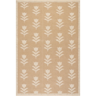 nuLOOM Vayana 5' x 8' Area Rug, Natural, large