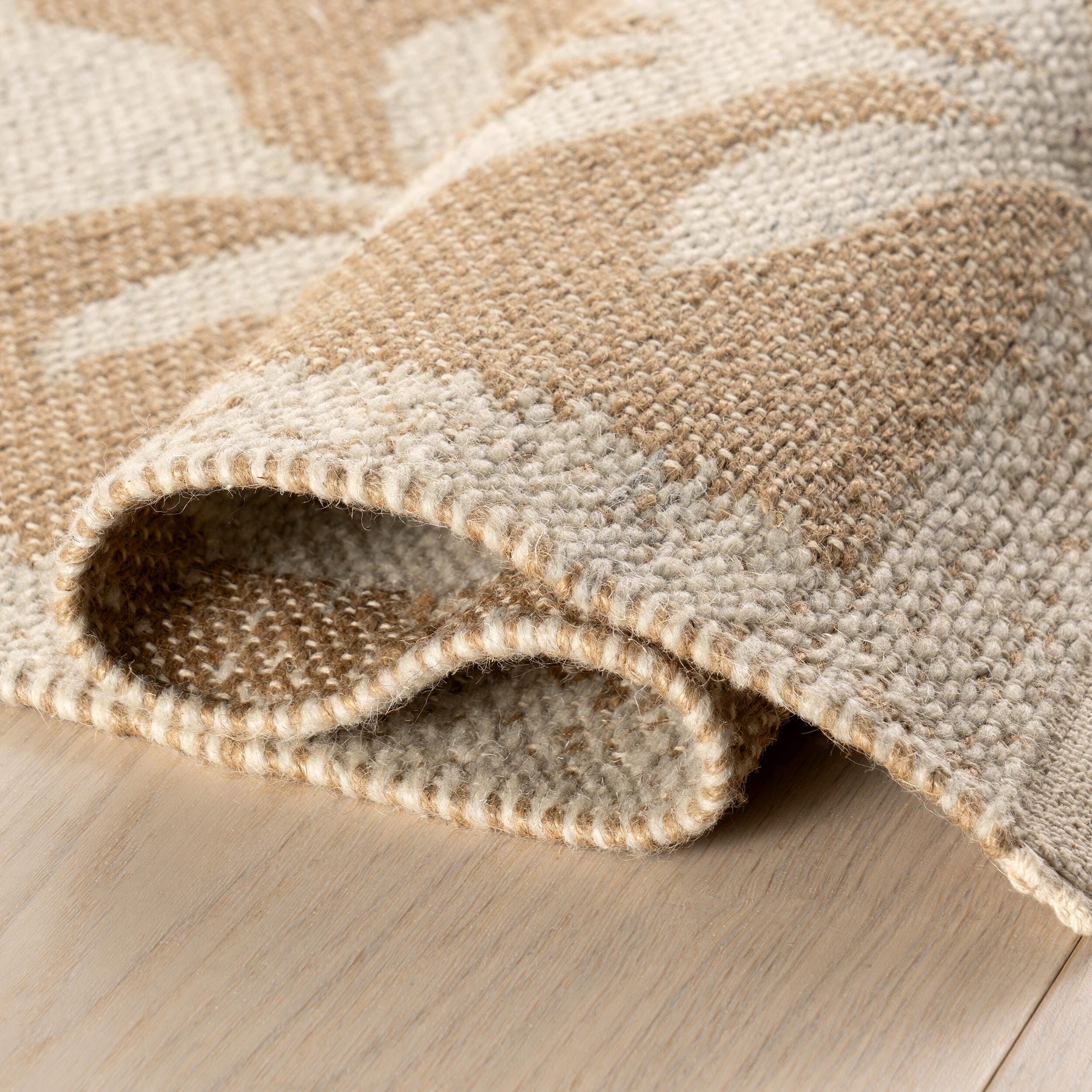 nuLOOM Vayana 9' x 12' Area Rug, Natural, large