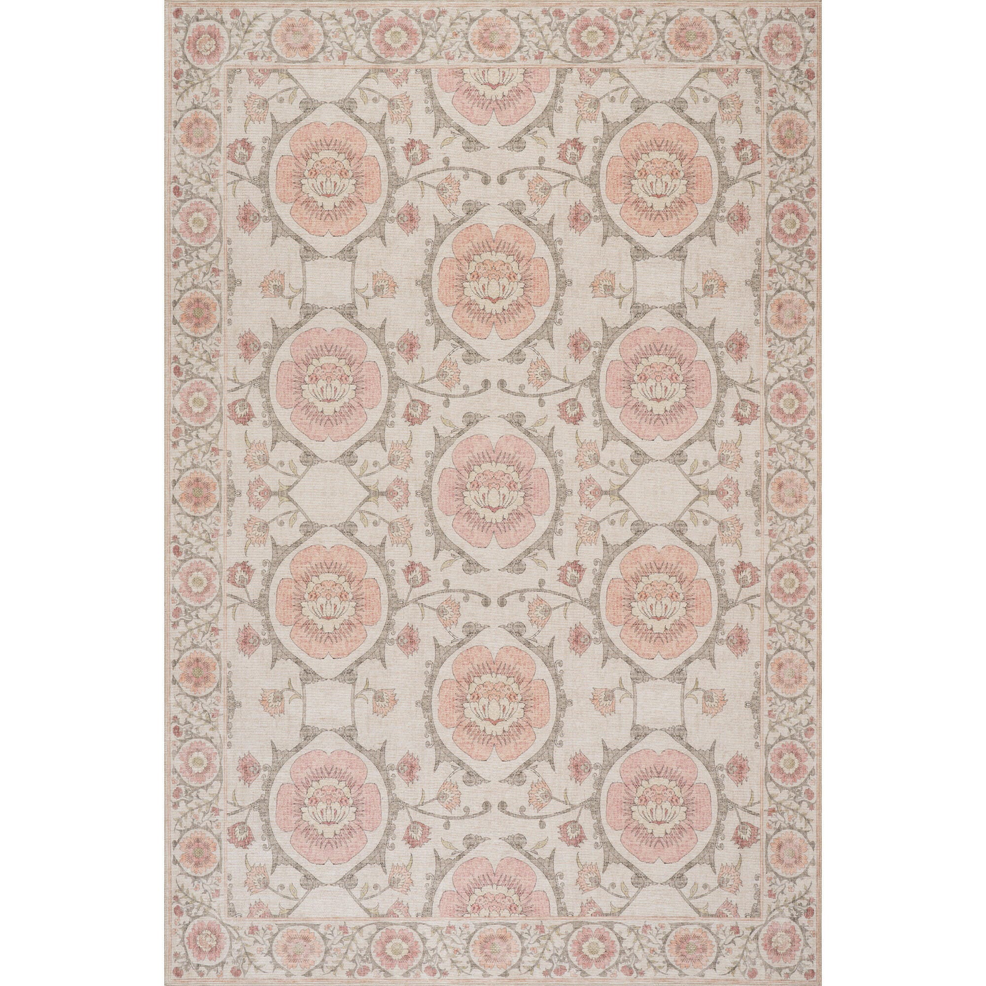 nuLOOM Winnow 7' x 9' Area Rug, Ivory, large