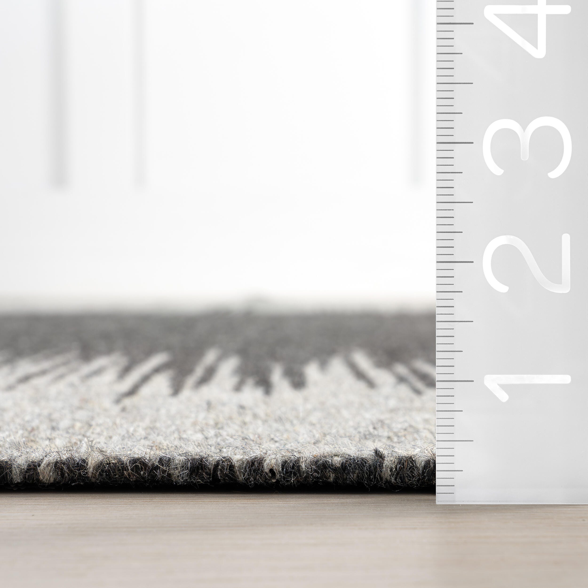 Rugs USA Wolf 10' x 14' Area Rug, Black, large