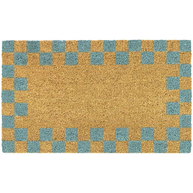 Balta Coir 18" x 30" Doormat, Blue