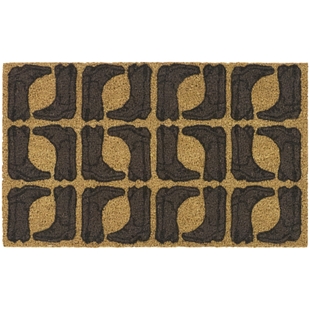 Balta Cowboy Boots 18" x 30" Doormat, , large