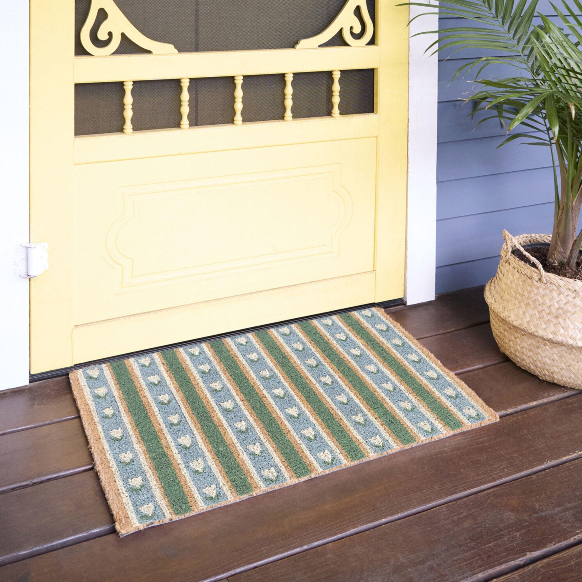 Balta Striped 18" x 30" Doormat, , rollover