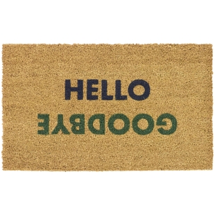 Balta Goodbye 18" x 30" Doormat, , large