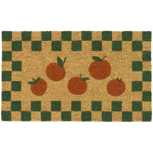 Balta Citrus 18" x 30" Doormat, Green