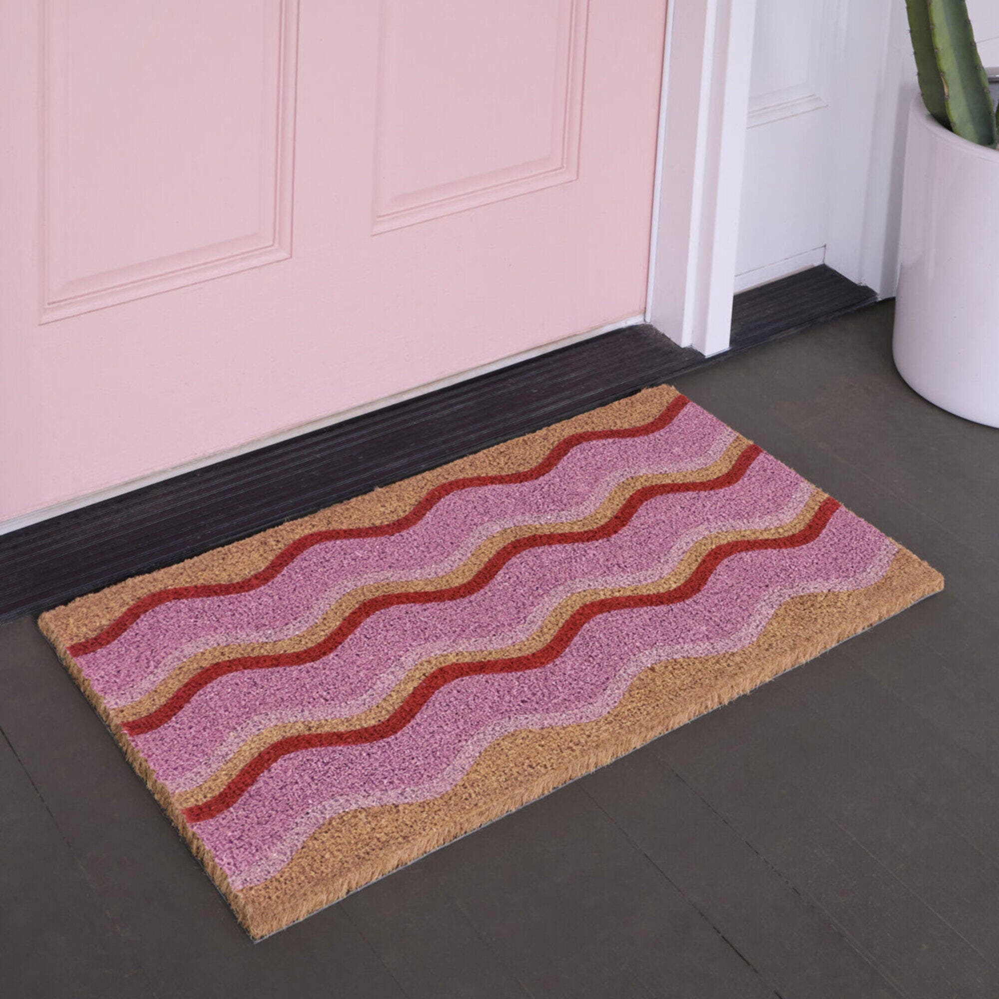 Balta Squiggle 18" x 30" Doormat, , rollover