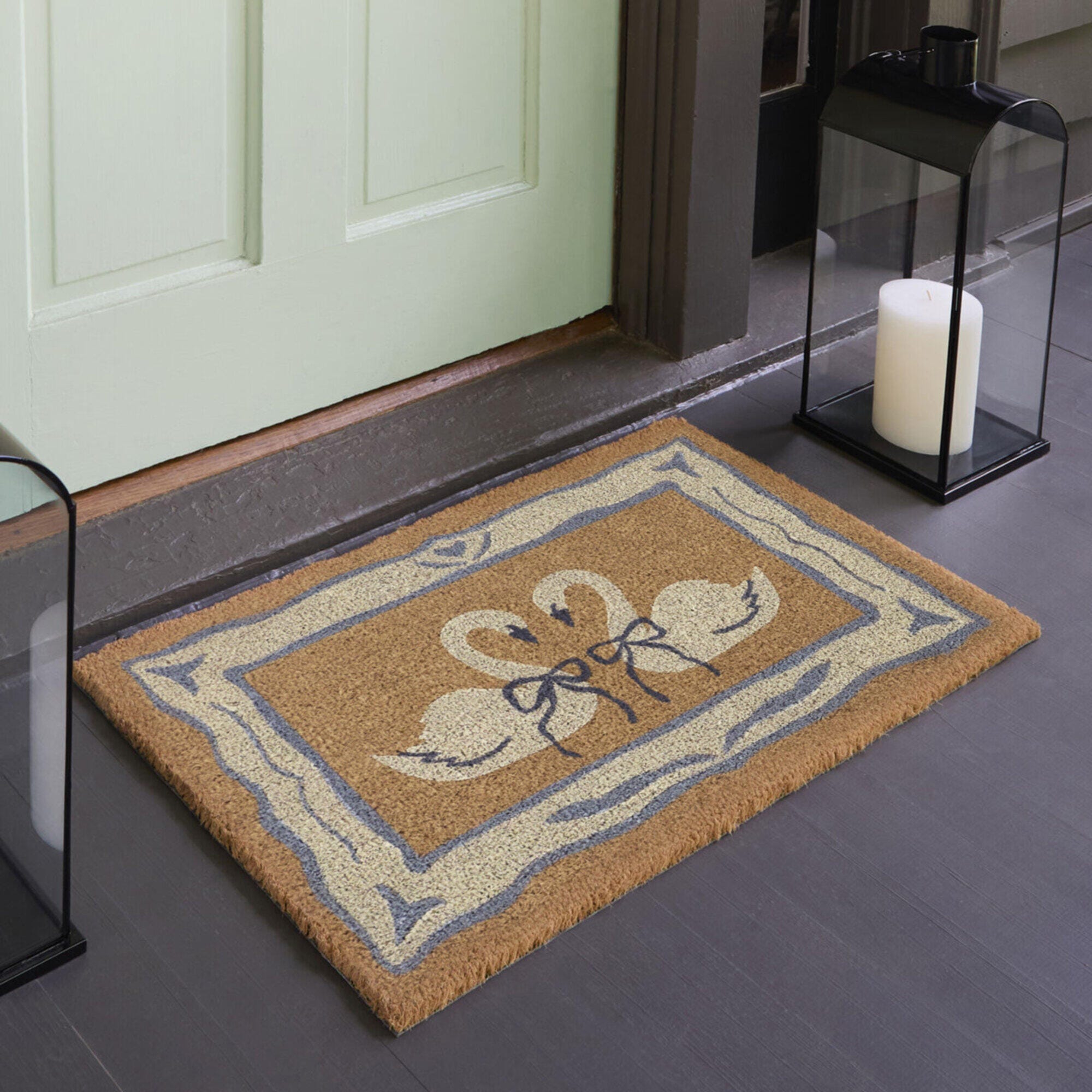 Balta Swans 18" x 30" Doormat, , rollover