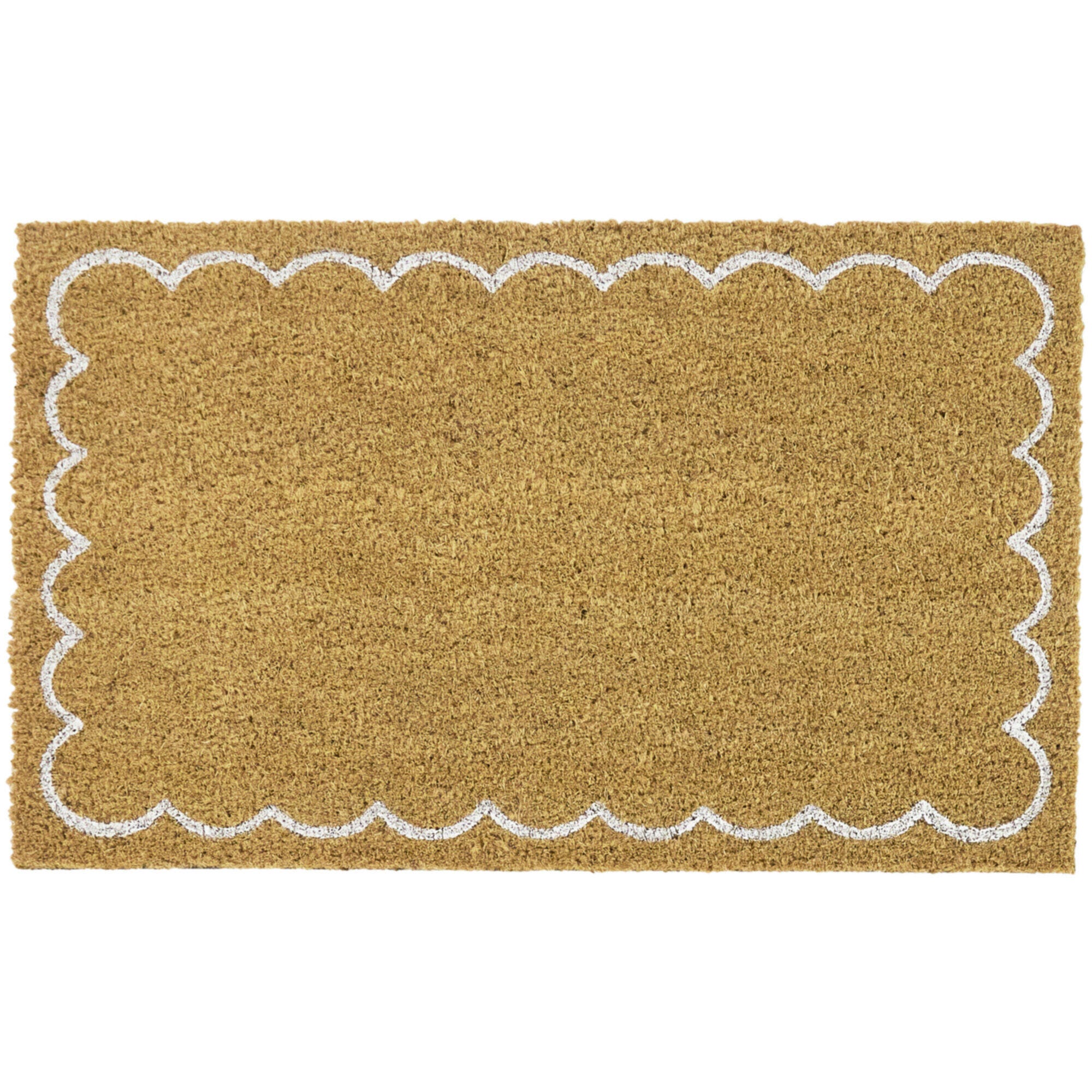 Balta Scallop Border 18" x 30" Doormat, , large
