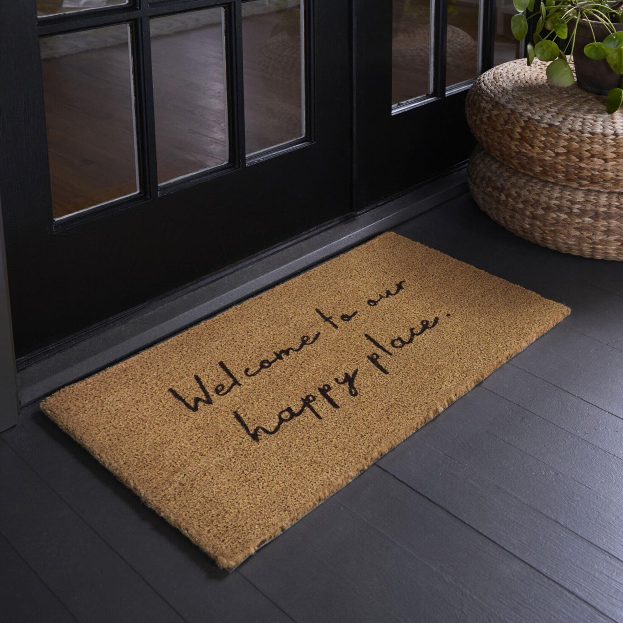 Balta Happy Place 18" x 30" Doormat, , rollover