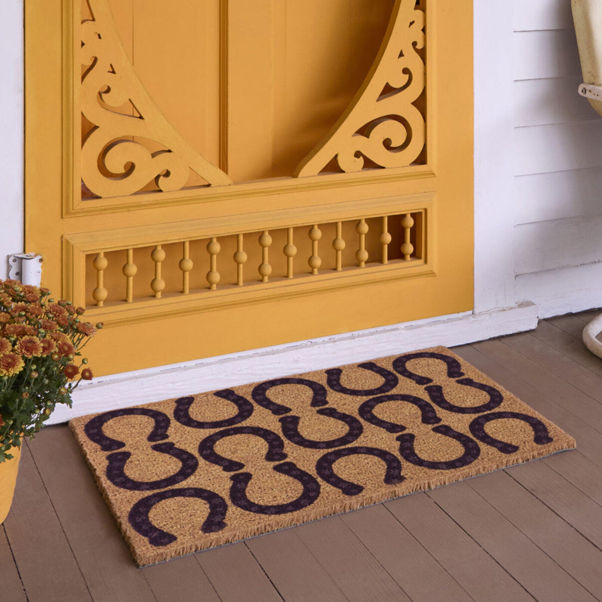 Balta Western Horsehoe 18" x 30"Doormat, , rollover