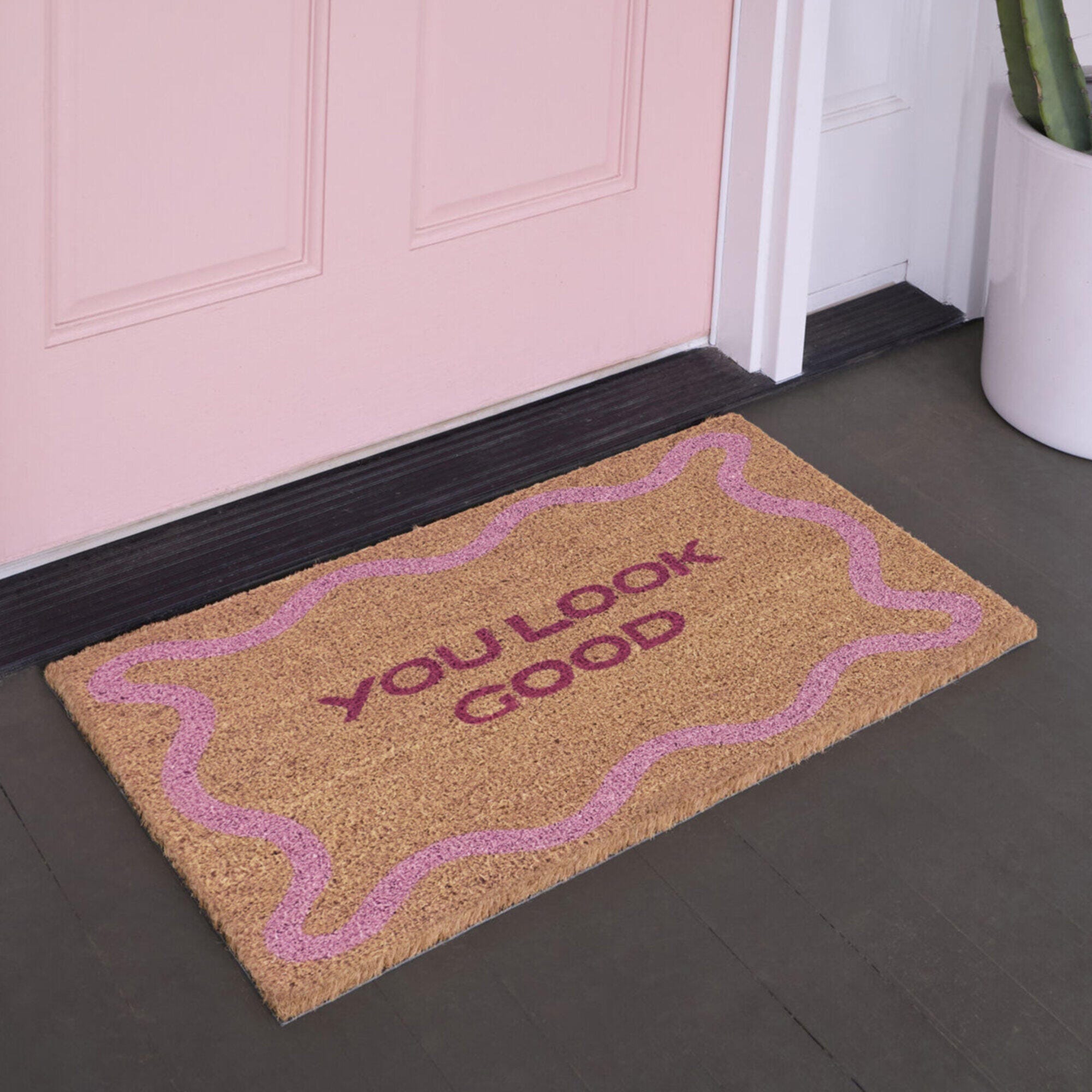 Balta You Look Good 18" x 30" Doormat, , rollover