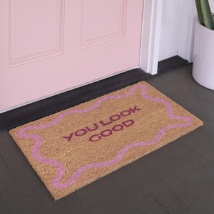 Balta You Look Good 18" x 30" Doormat, , rollover