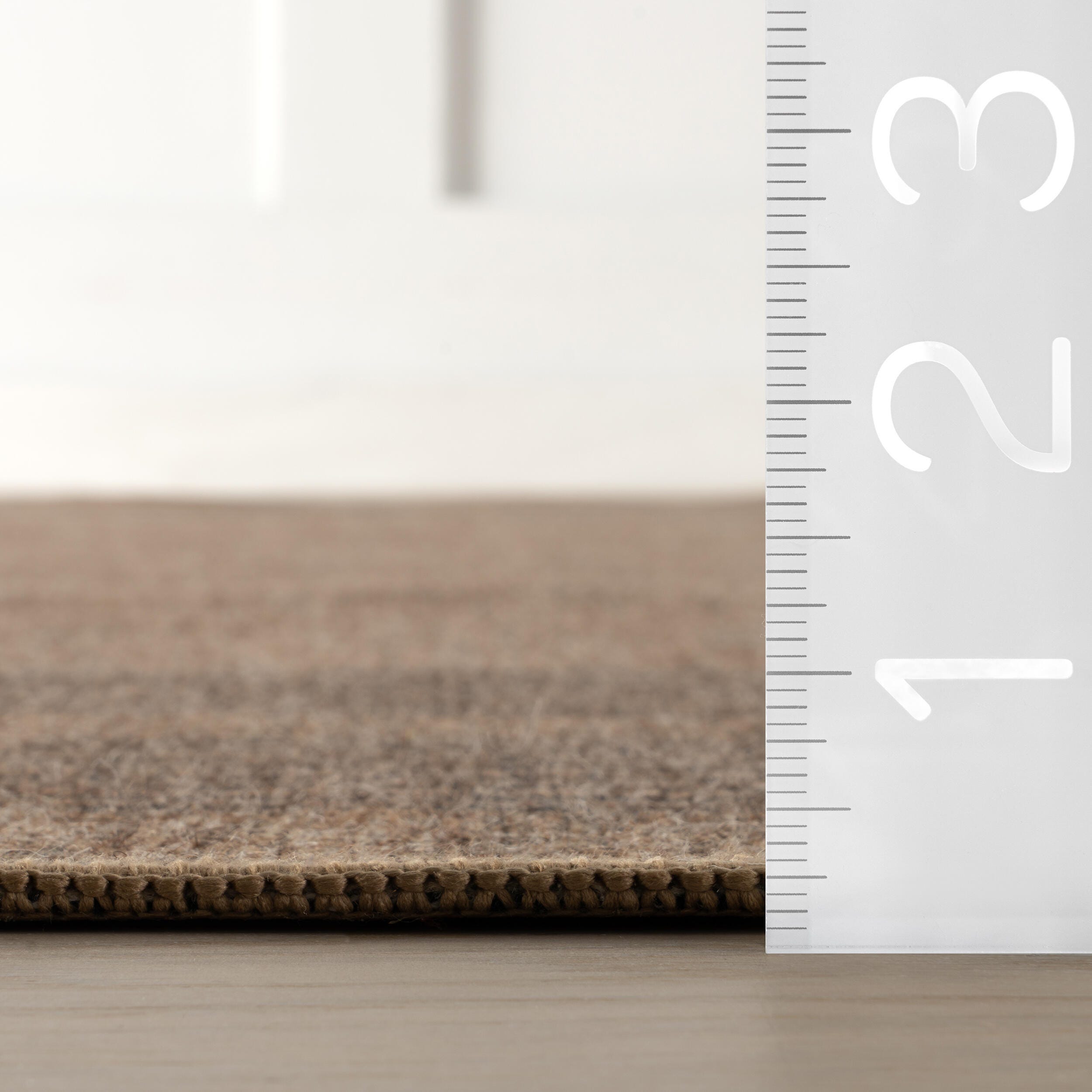 Rugs USA Bedford Washable 2' x 3' AreaRug, Tan, large