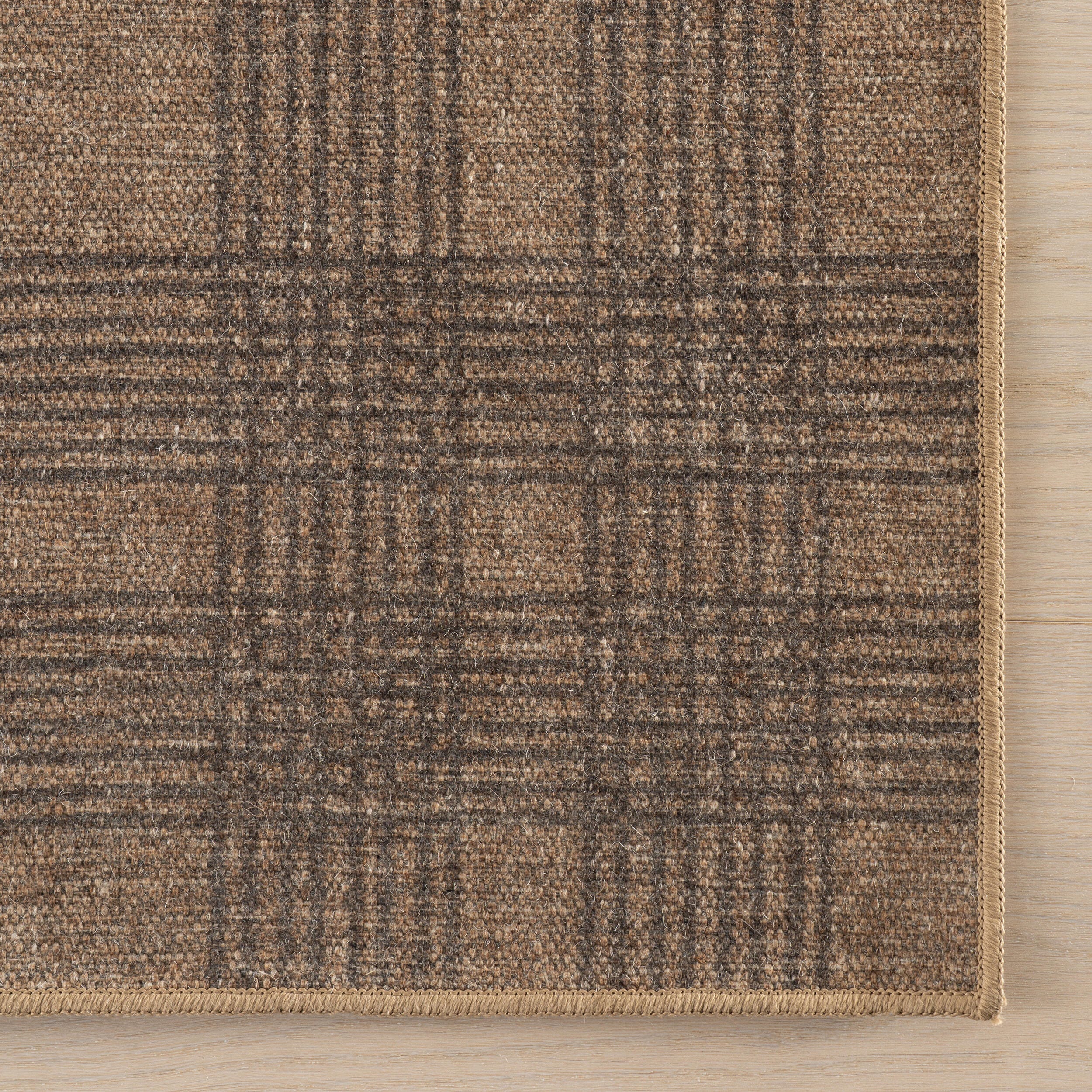Rugs USA Bedford Washable 2' x 3' AreaRug, Tan, large