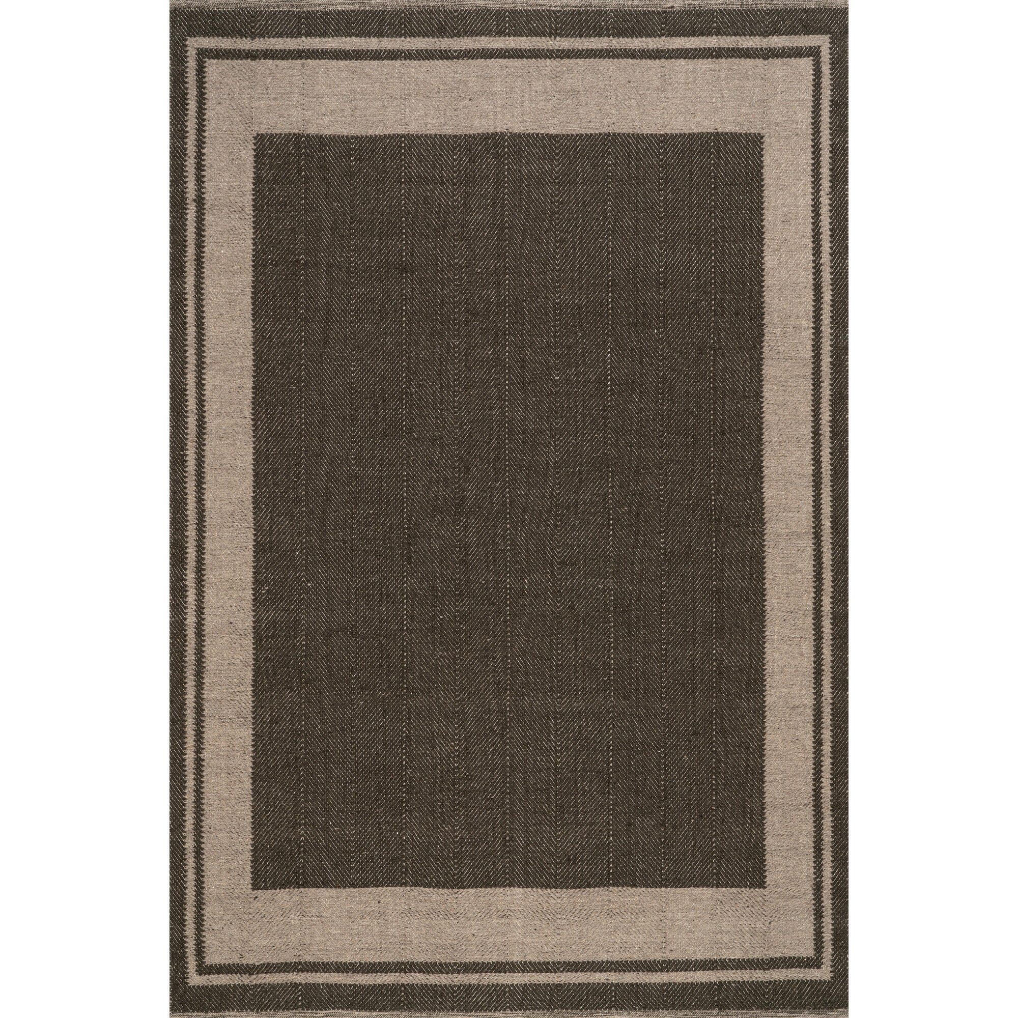 Rugs USA Canon 6' x 9' AreaRug, Charcoal, large