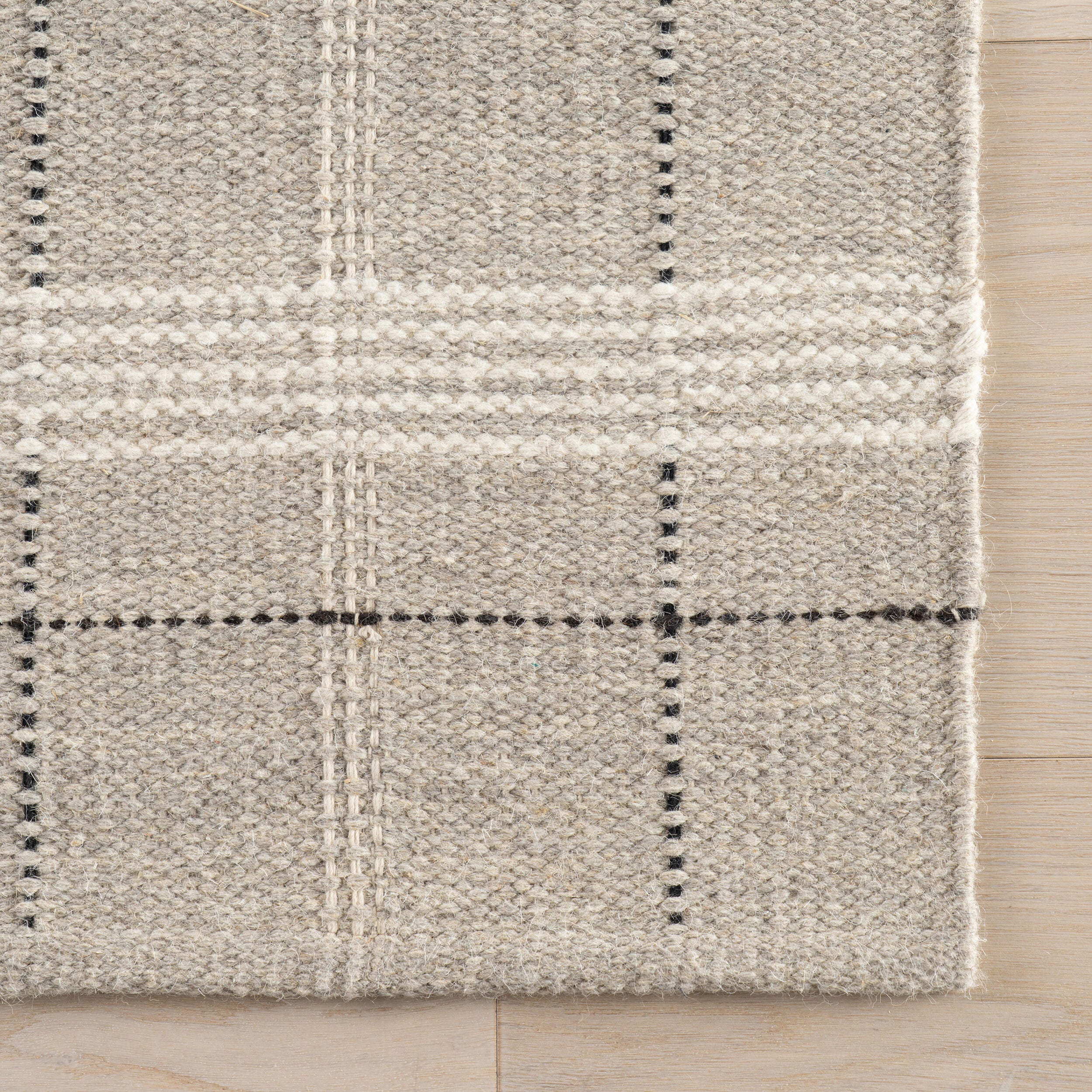 Rugs USA Downing 3' x 8' AreaRug, Gray, large