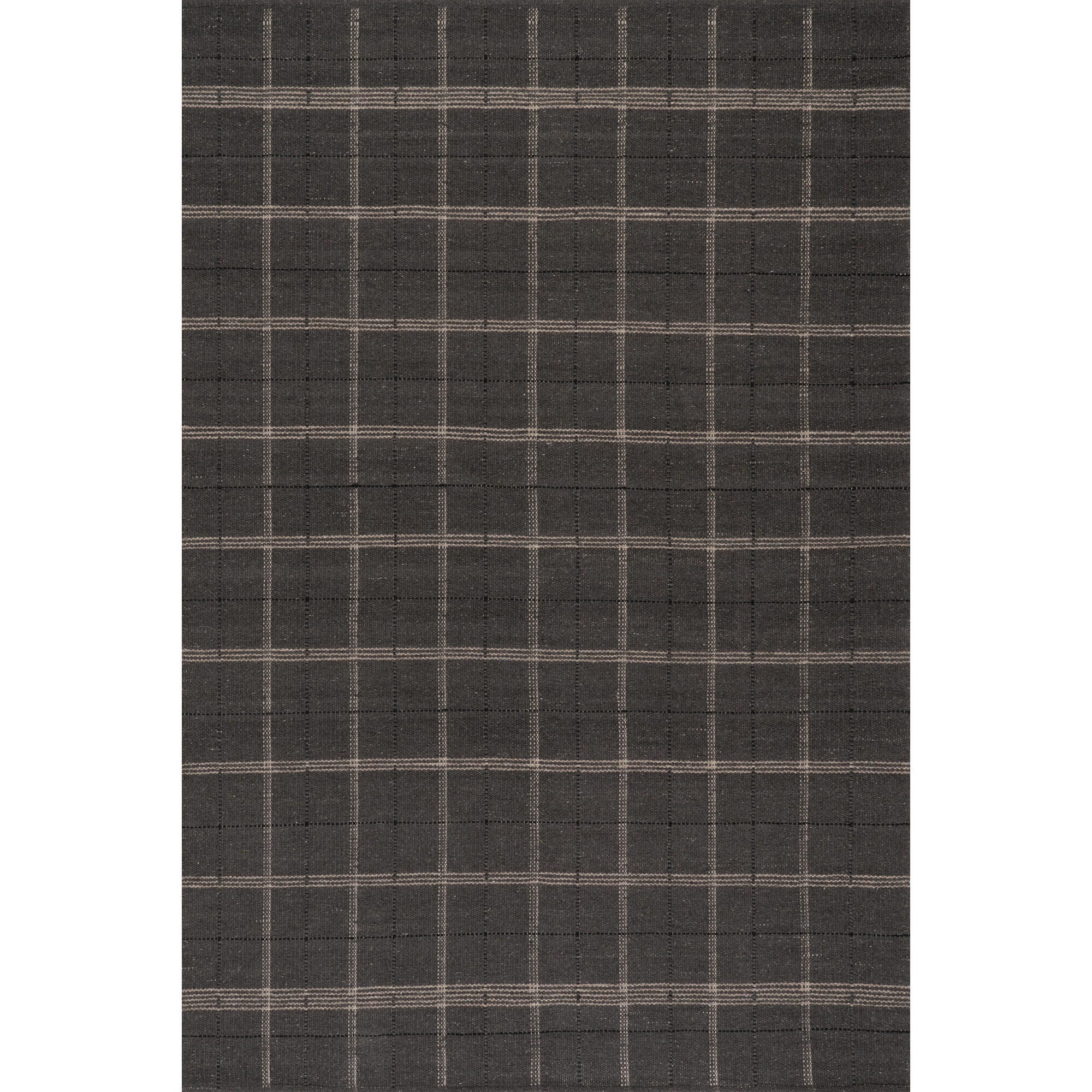 Rugs USA Downing 3' x 8' AreaRug, Black, large