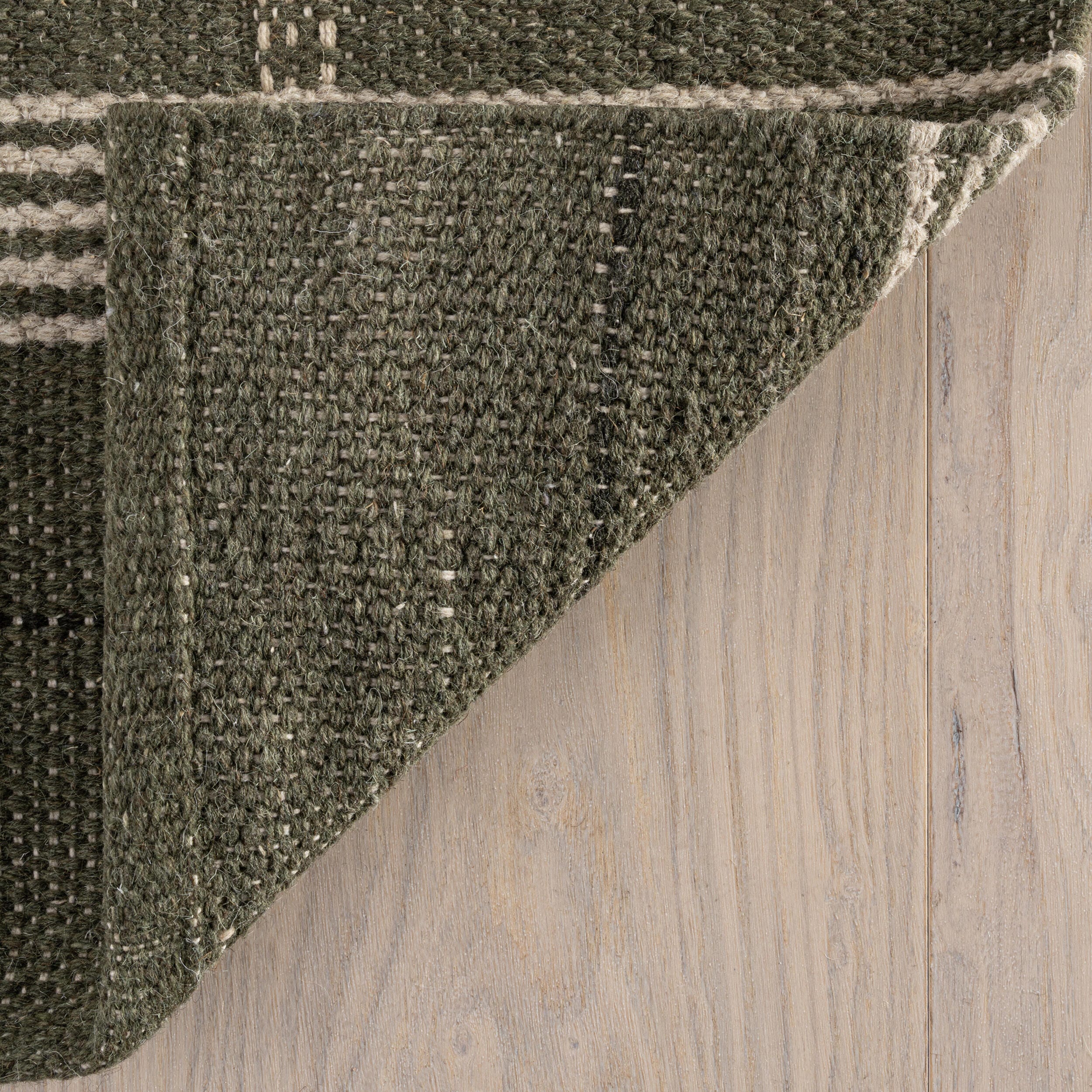 Rugs USA Downing 3' x 8' AreaRug, Green, large