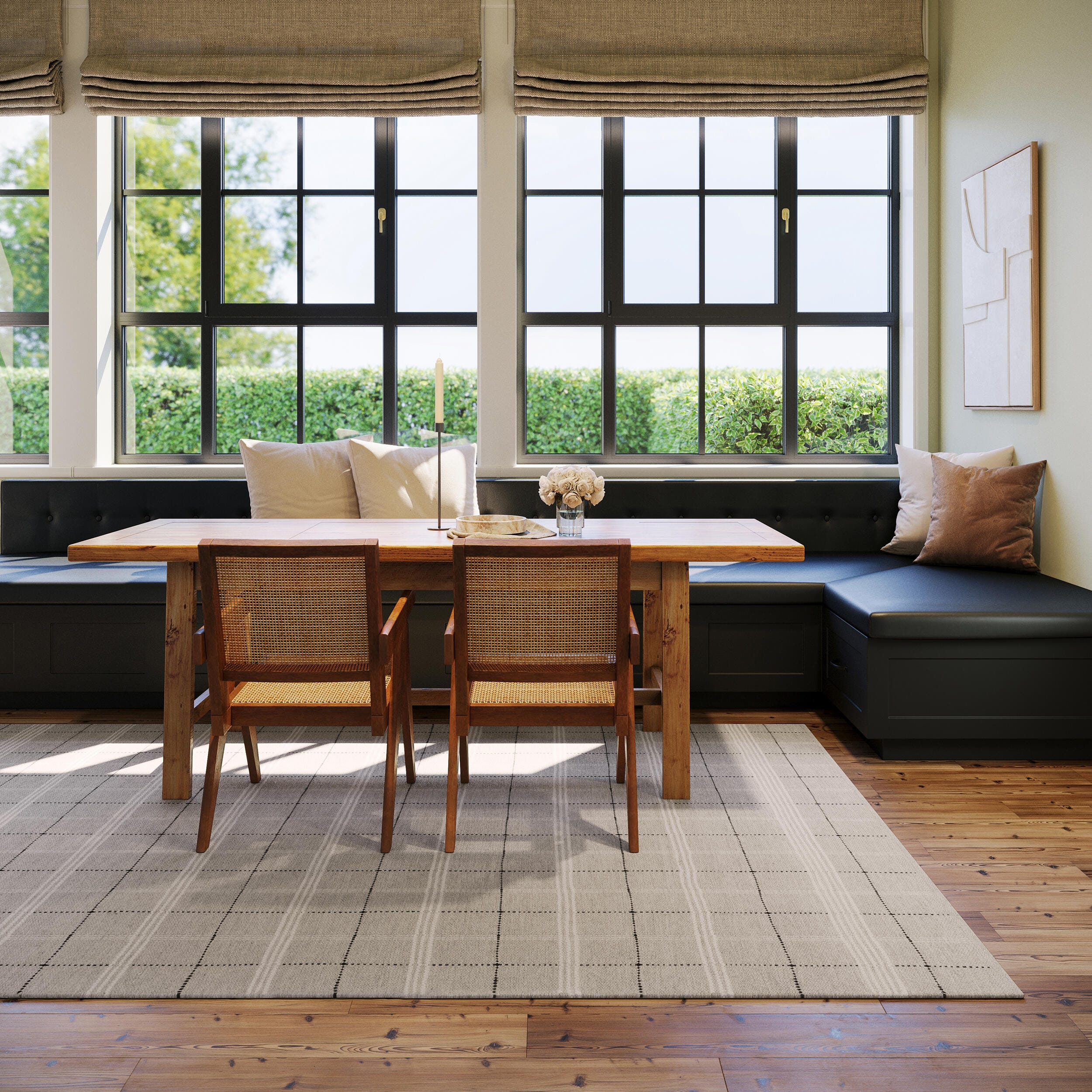 Rugs USA Downing 5' x 8' AreaRug, Gray, rollover