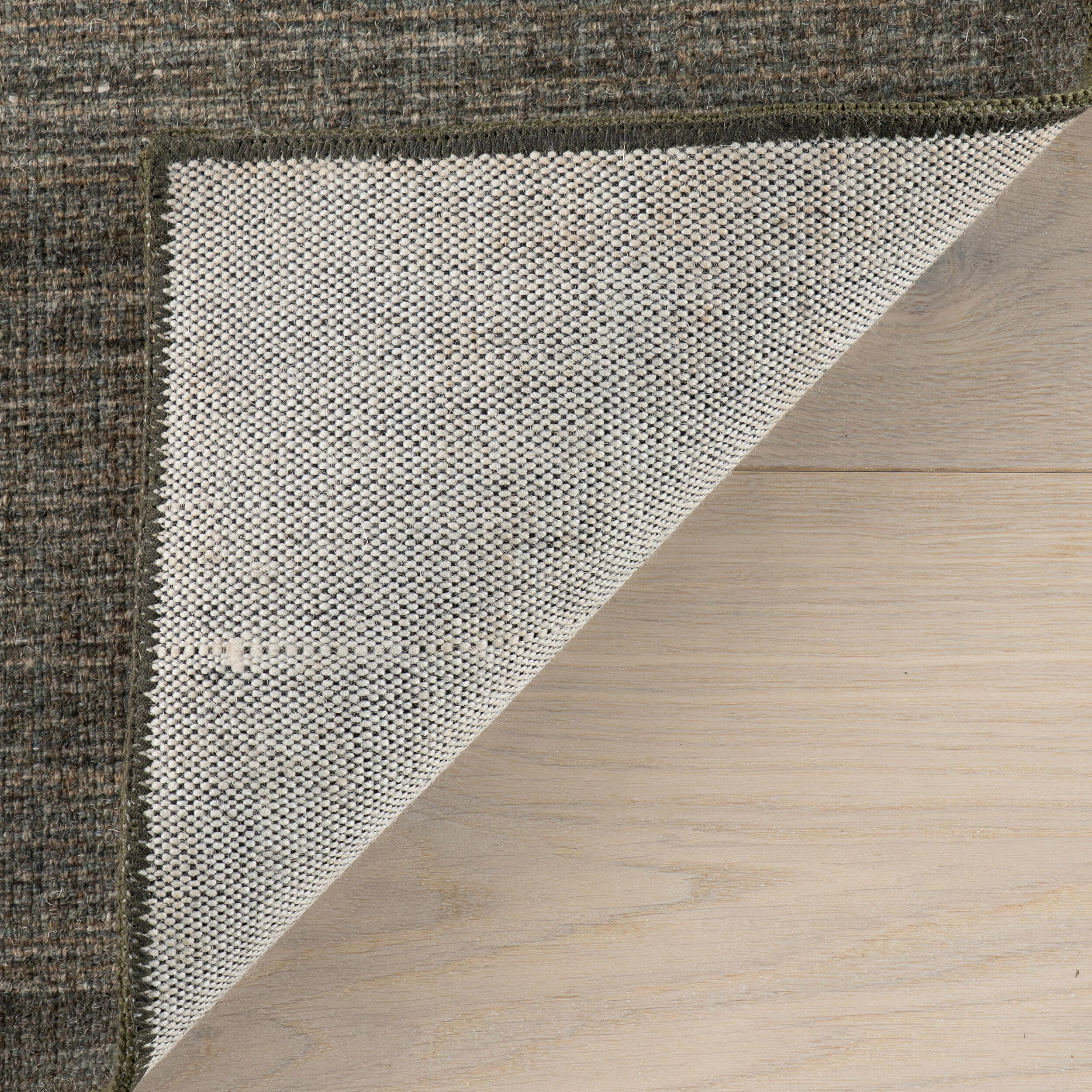 Rugs USA Palmer Washable 5' x 8' AreaRug, Green, large