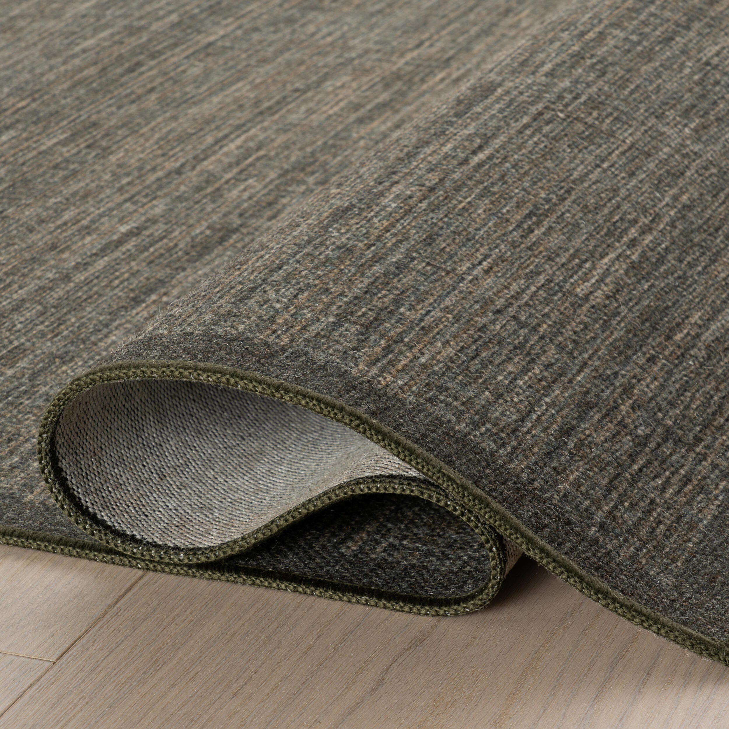 Rugs USA Palmer Washable 6' x 9' AreaRug, Green, large