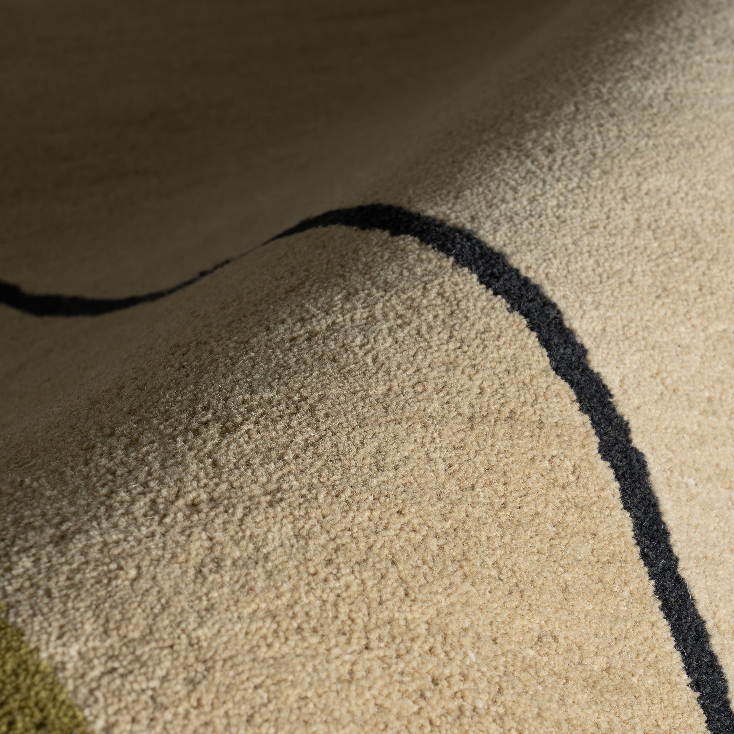 Rugs USA Serge 7' x 9' AreaRug, Tan, large