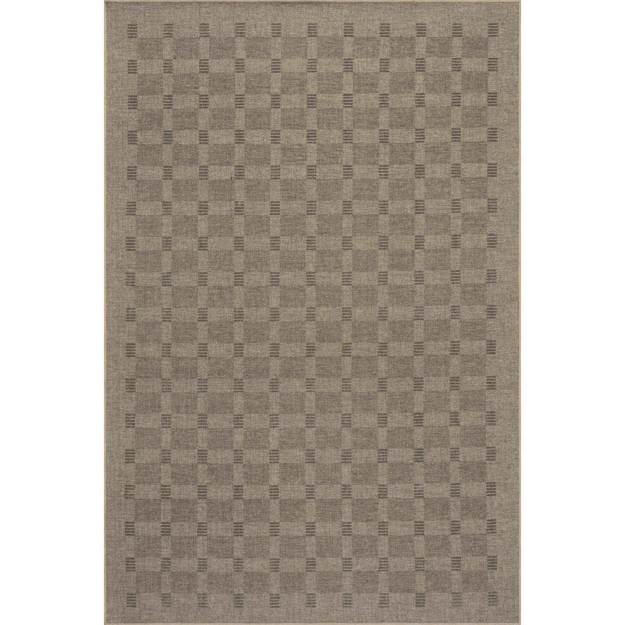 Rugs USA Walker Washable 2' x 3' AreaRug, Brown, large