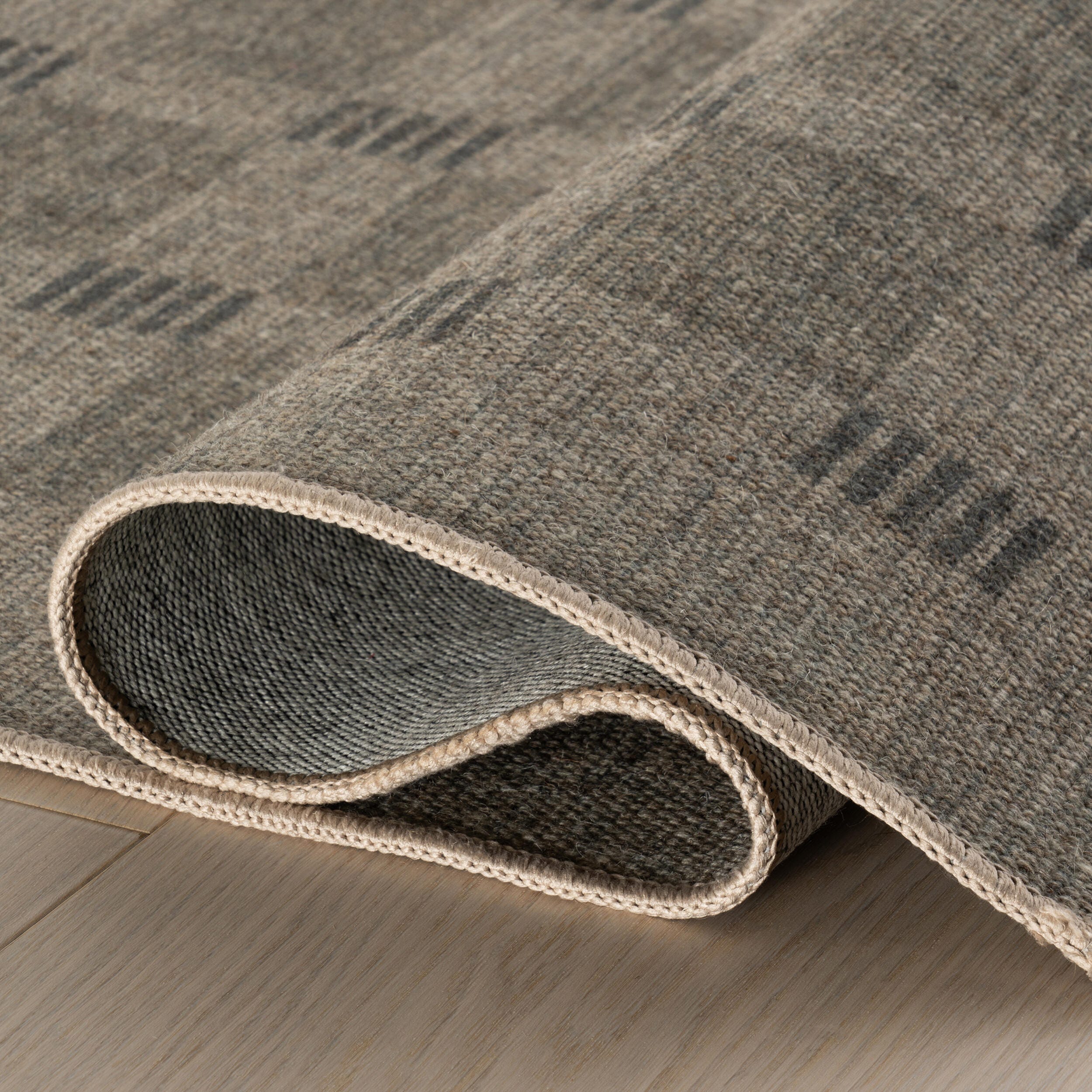 Rugs USA Walker Washable 2' x 3' AreaRug, Brown, large