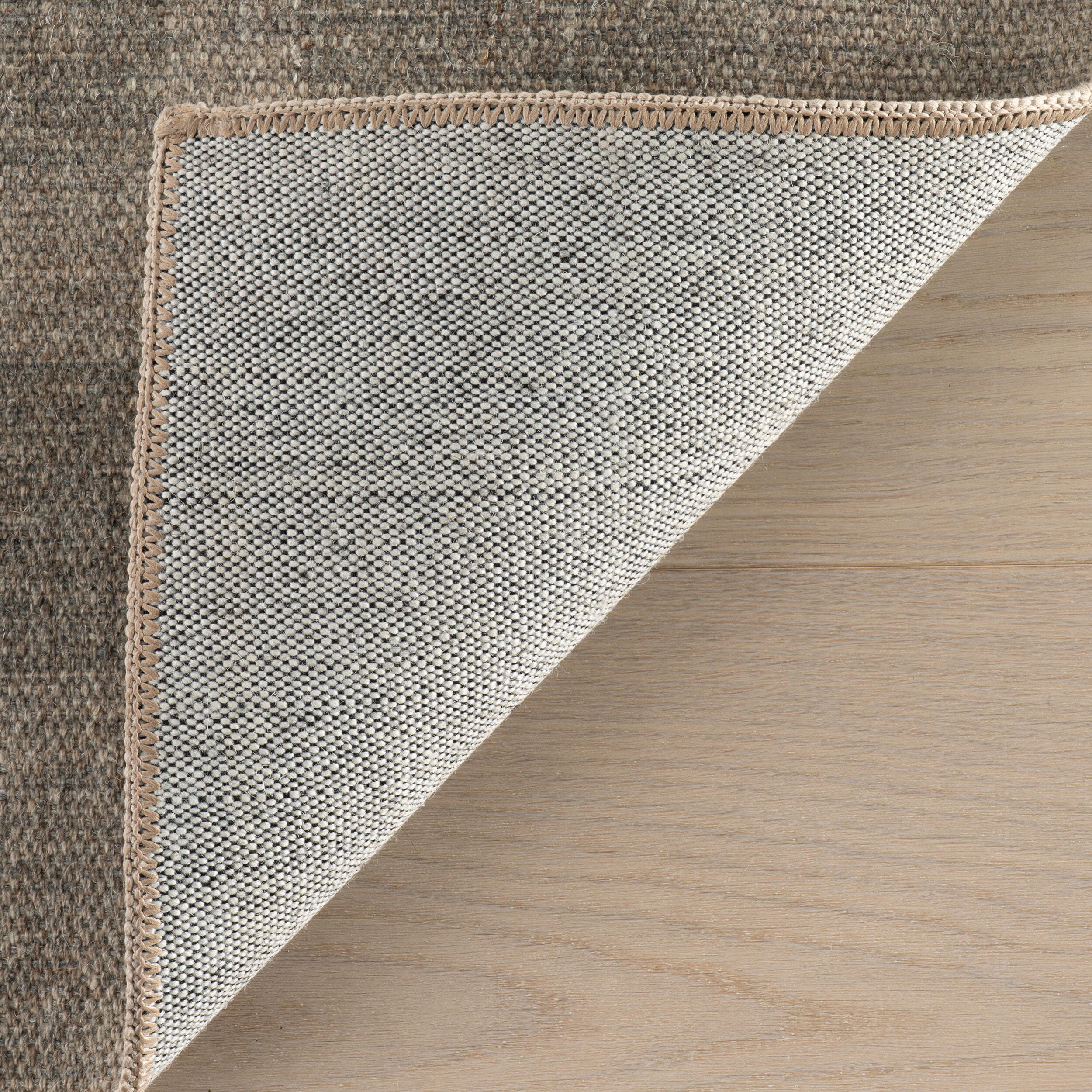 Rugs USA Walker Washable 5' x 8' AreaRug, Brown, large