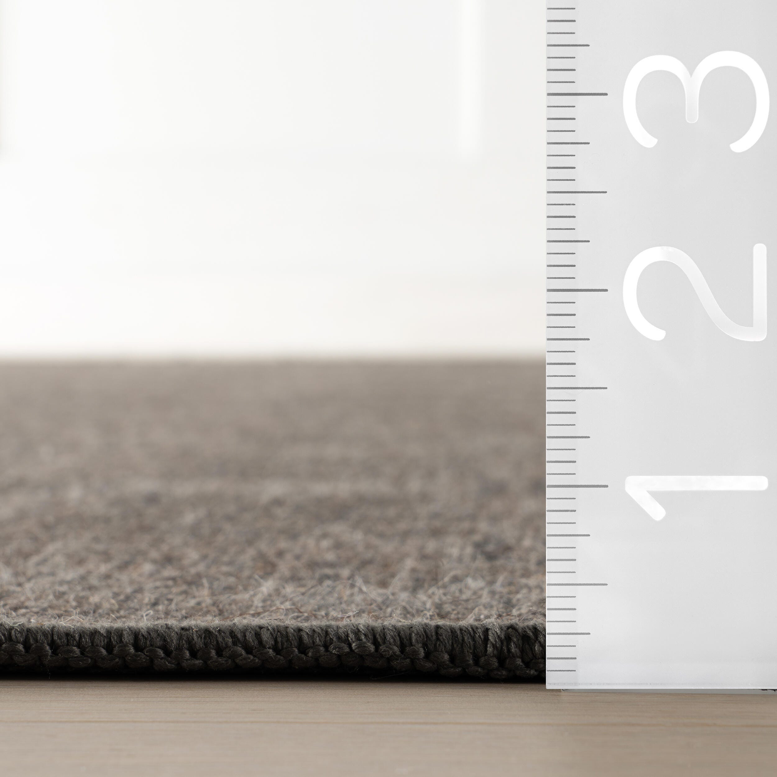 Rugs USA Walker Washable 6' x 9' AreaRug, Charcoal, large