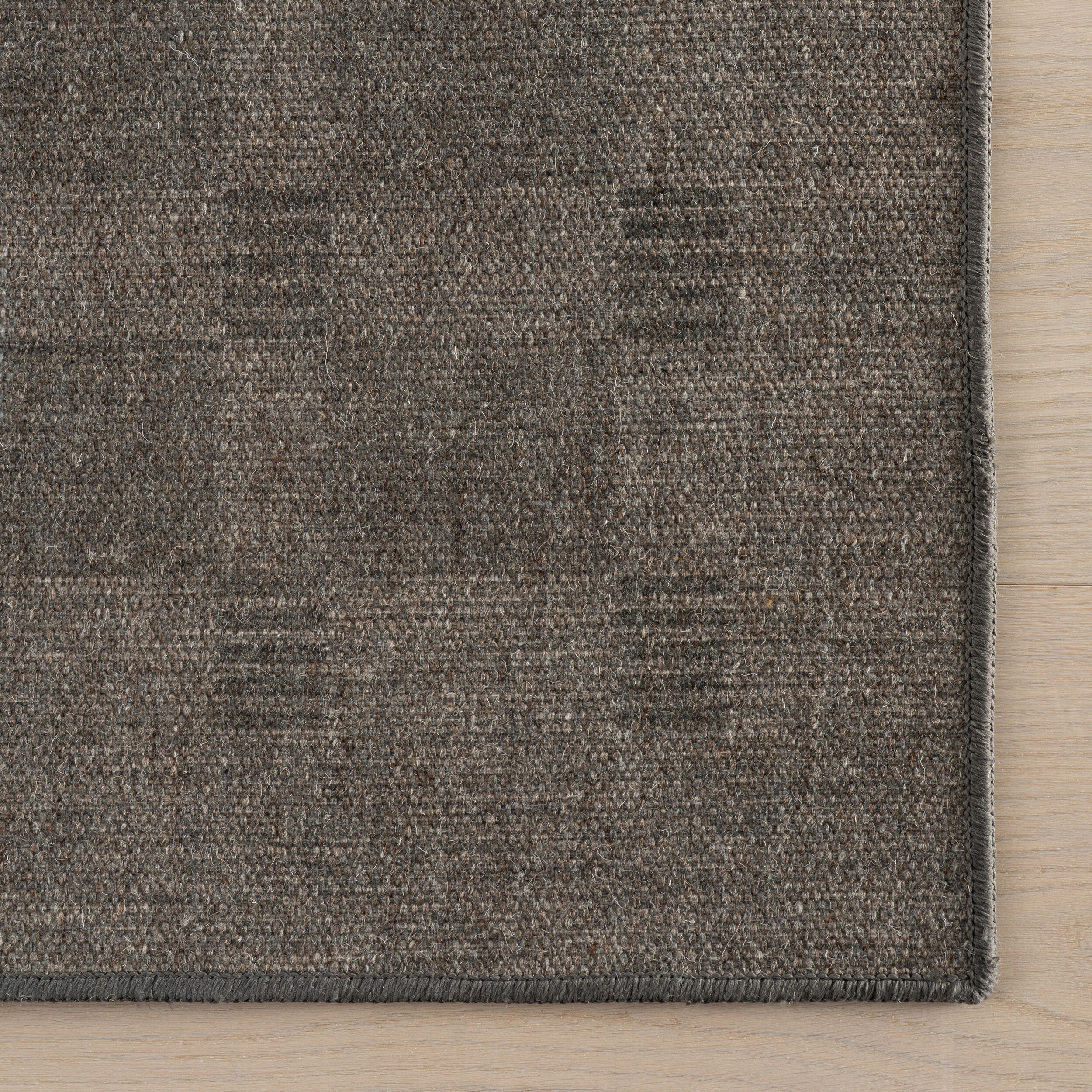 Rugs USA Walker Washable 8' x 10' AreaRug, Charcoal, large