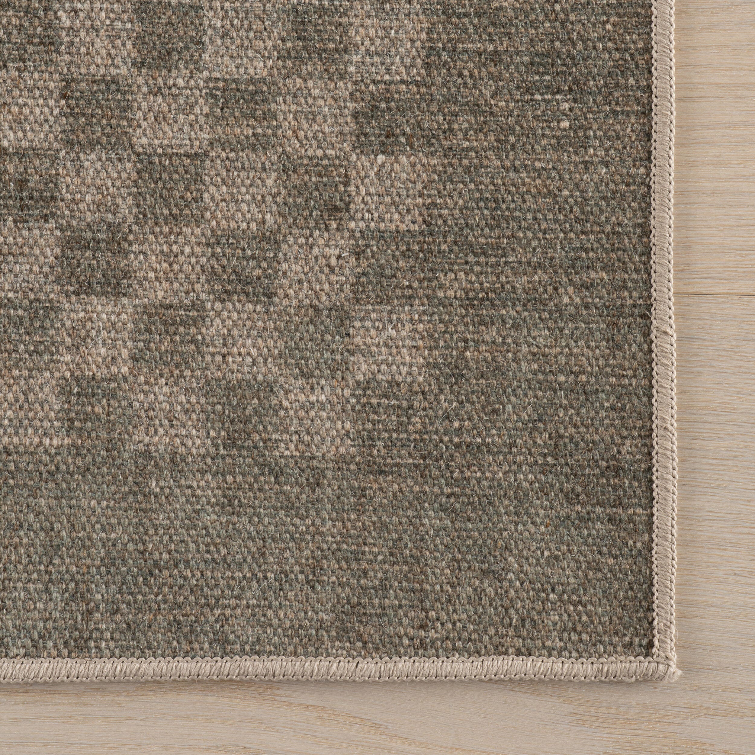 Rugs USA Watts Washable 3' x 8' AreaRug, Charcoal, large