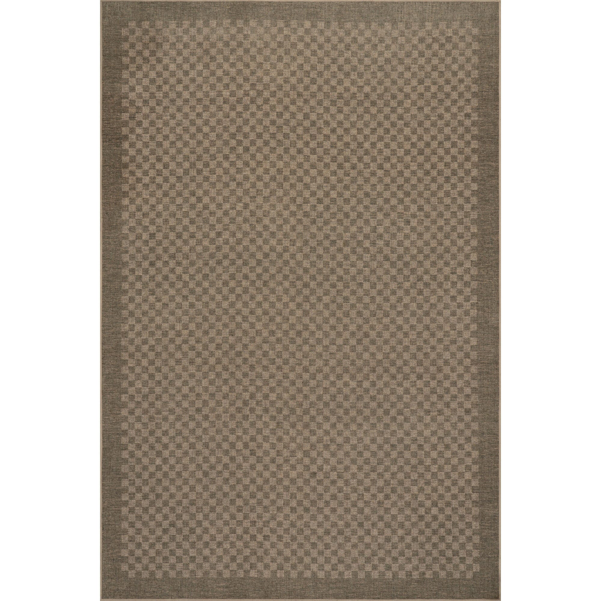Rugs USA Watts Washable 5' x 8' AreaRug, Charcoal, large