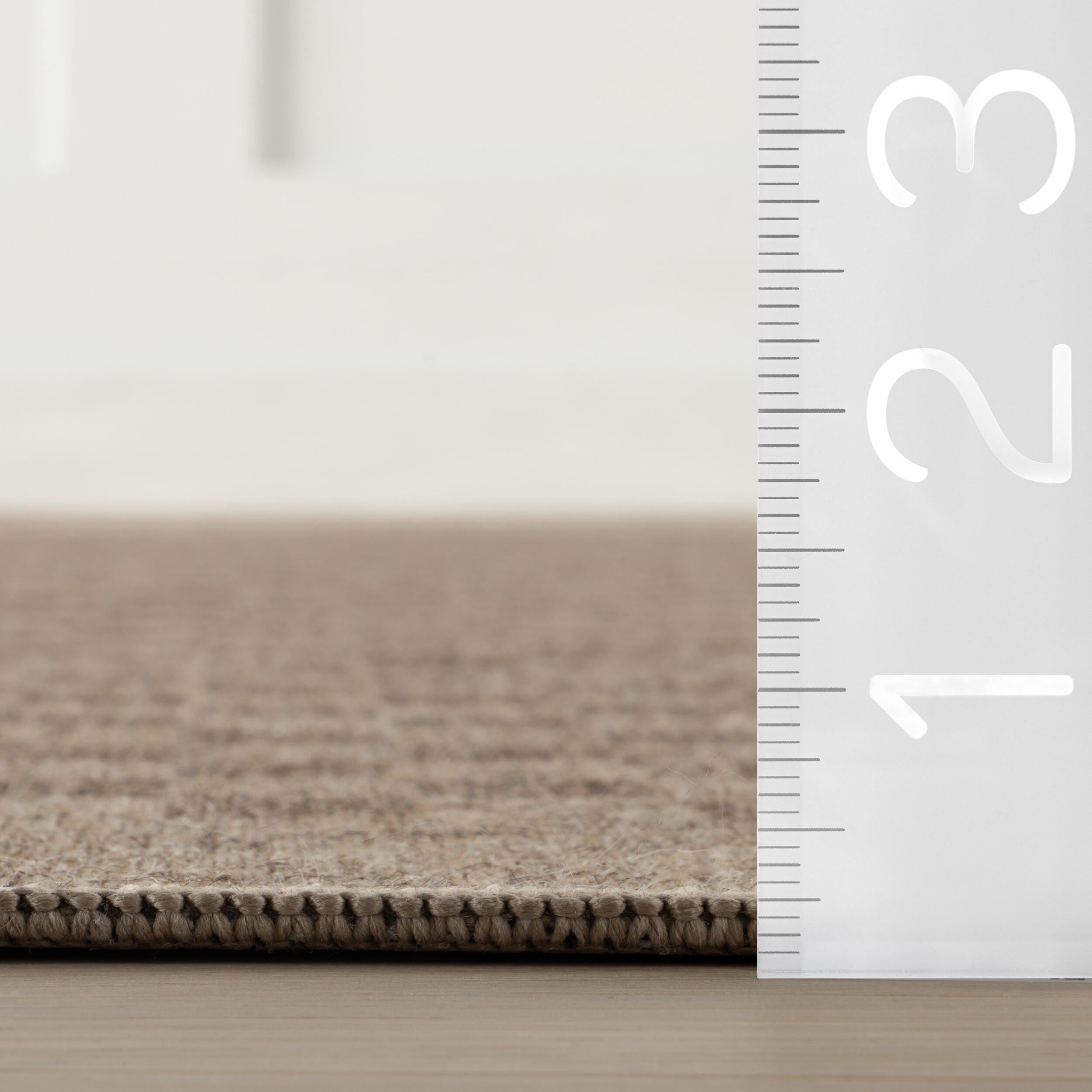 Rugs USA Watts Washable 6' x 9' AreaRug, Brown, large