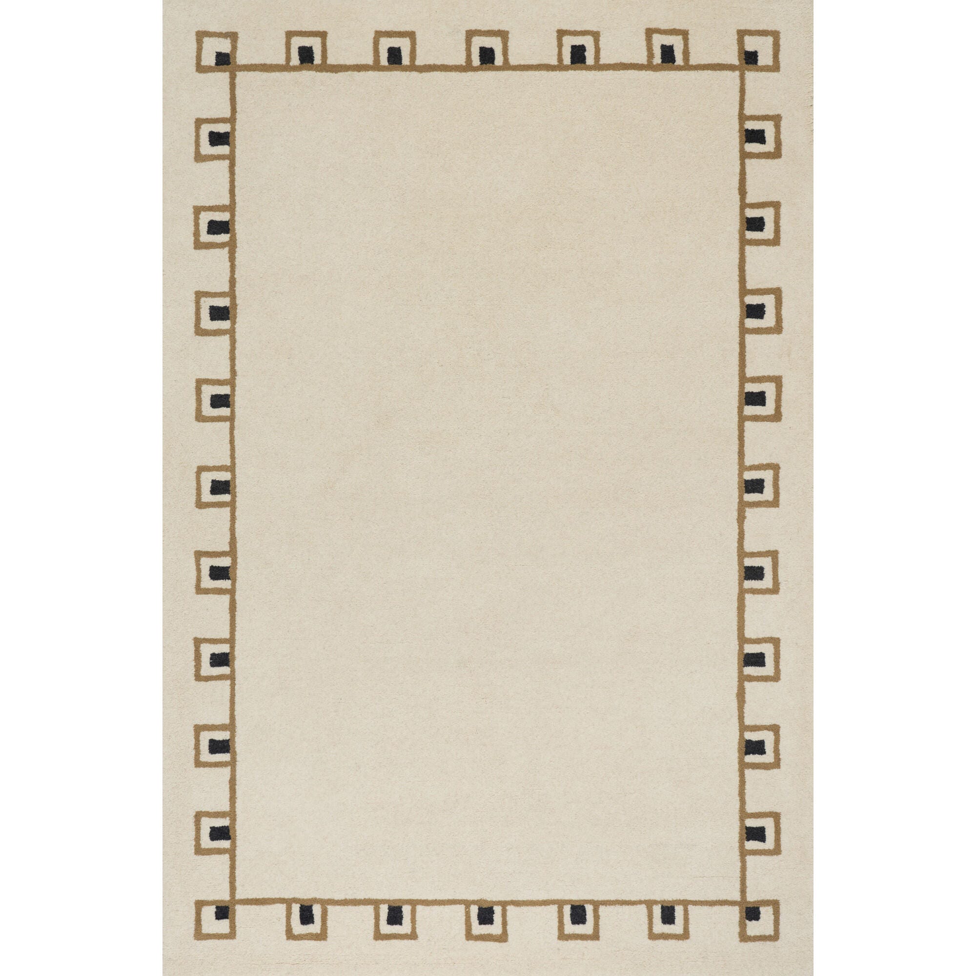 Rugs USA Yves 7' x 9' AreaRug, Ivory, large