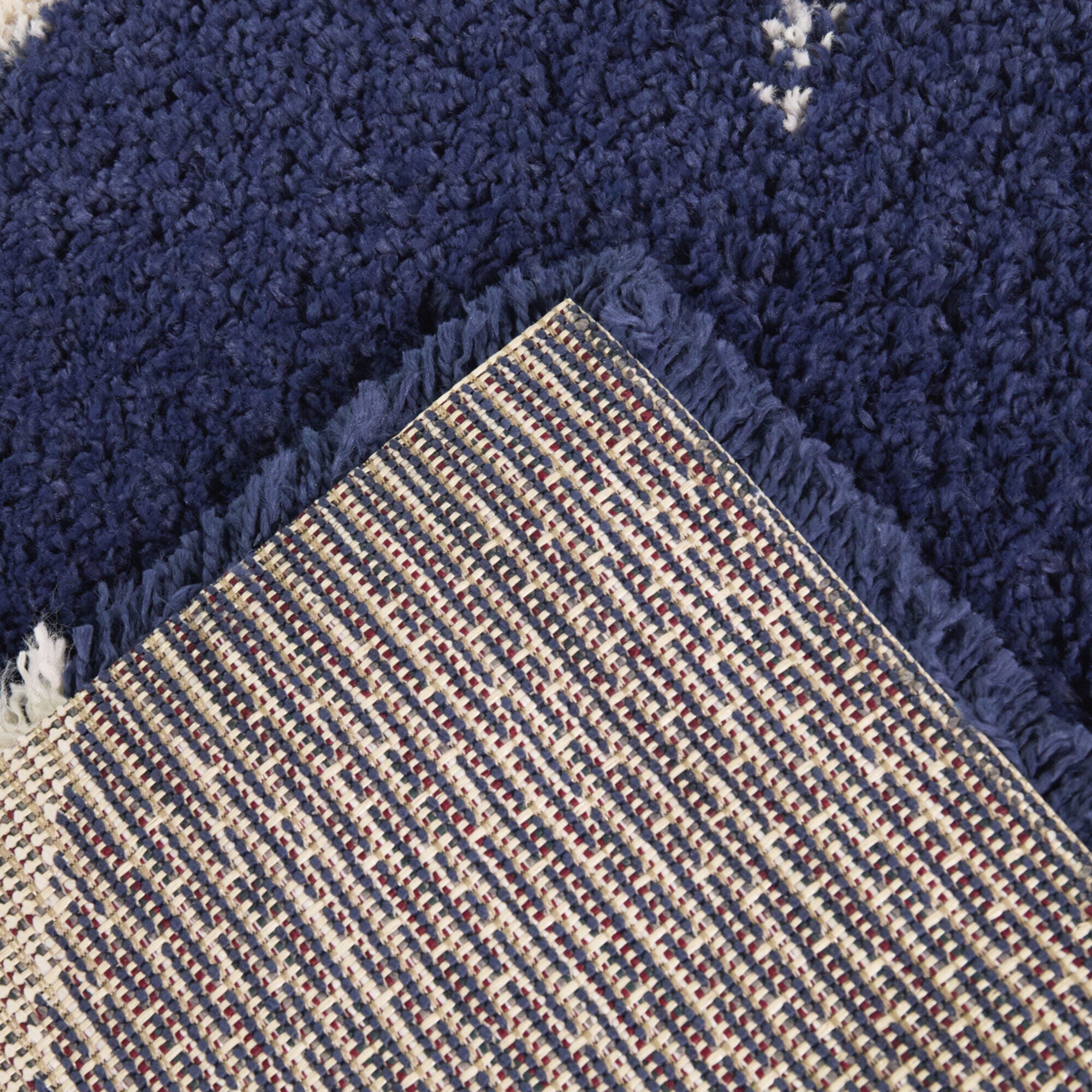 Balta Rugs Abstract 5' 3" x 7' Area Rug, Navy, large