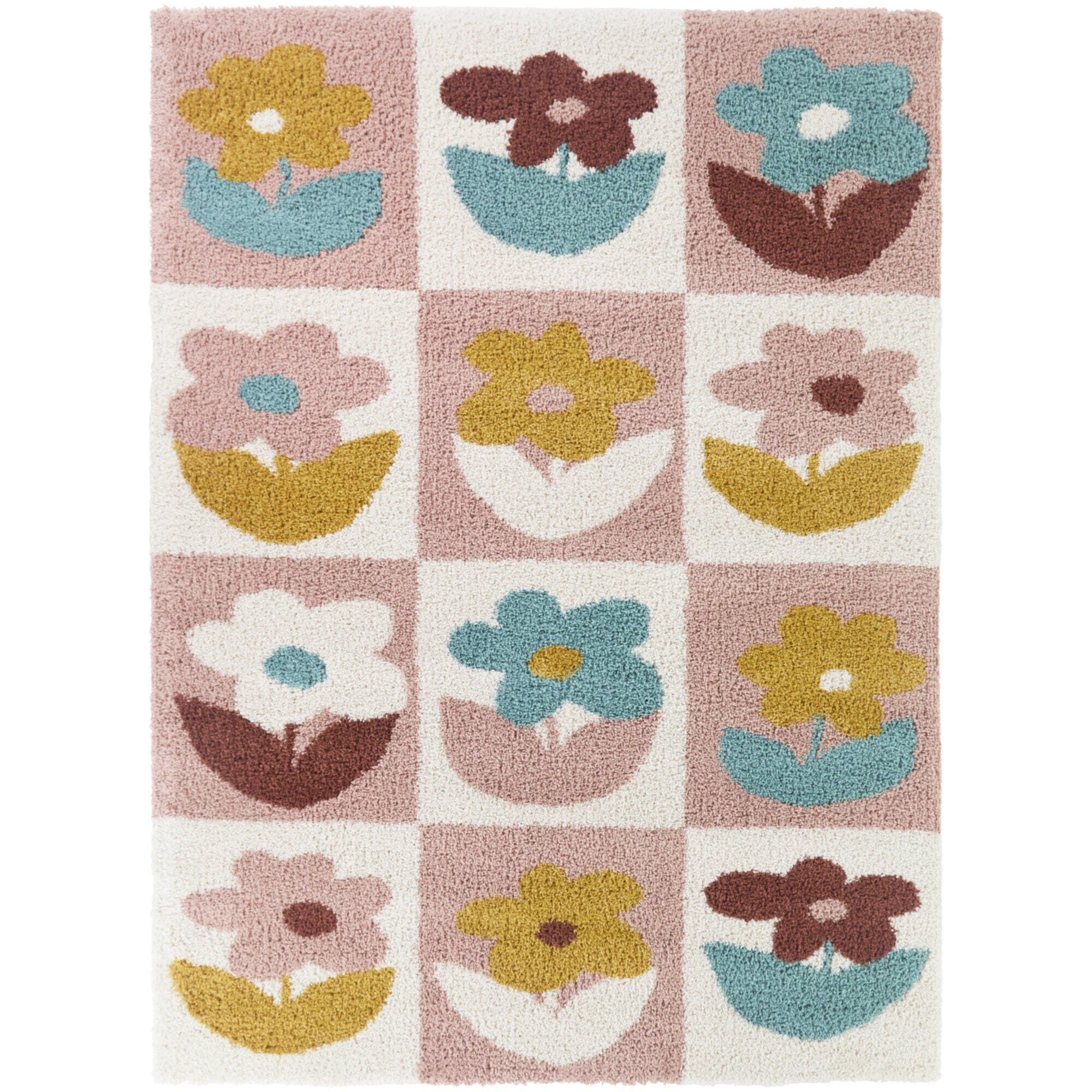 Balta Rugs Floral 5' 3" x 7' Area Rug, Multi, large