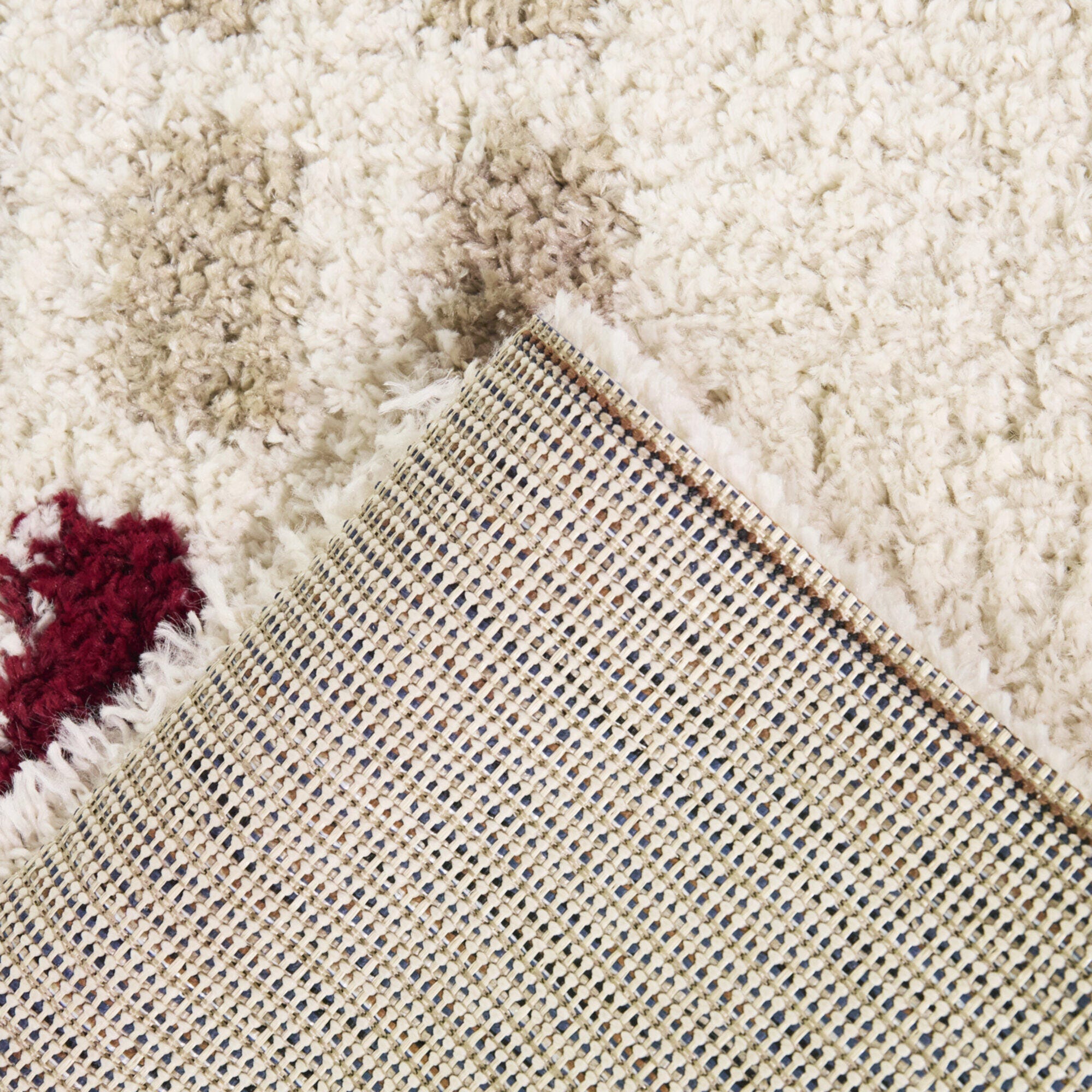 Balta Rugs Geometric 5' 3" x 7' Area Rug, Beige, large