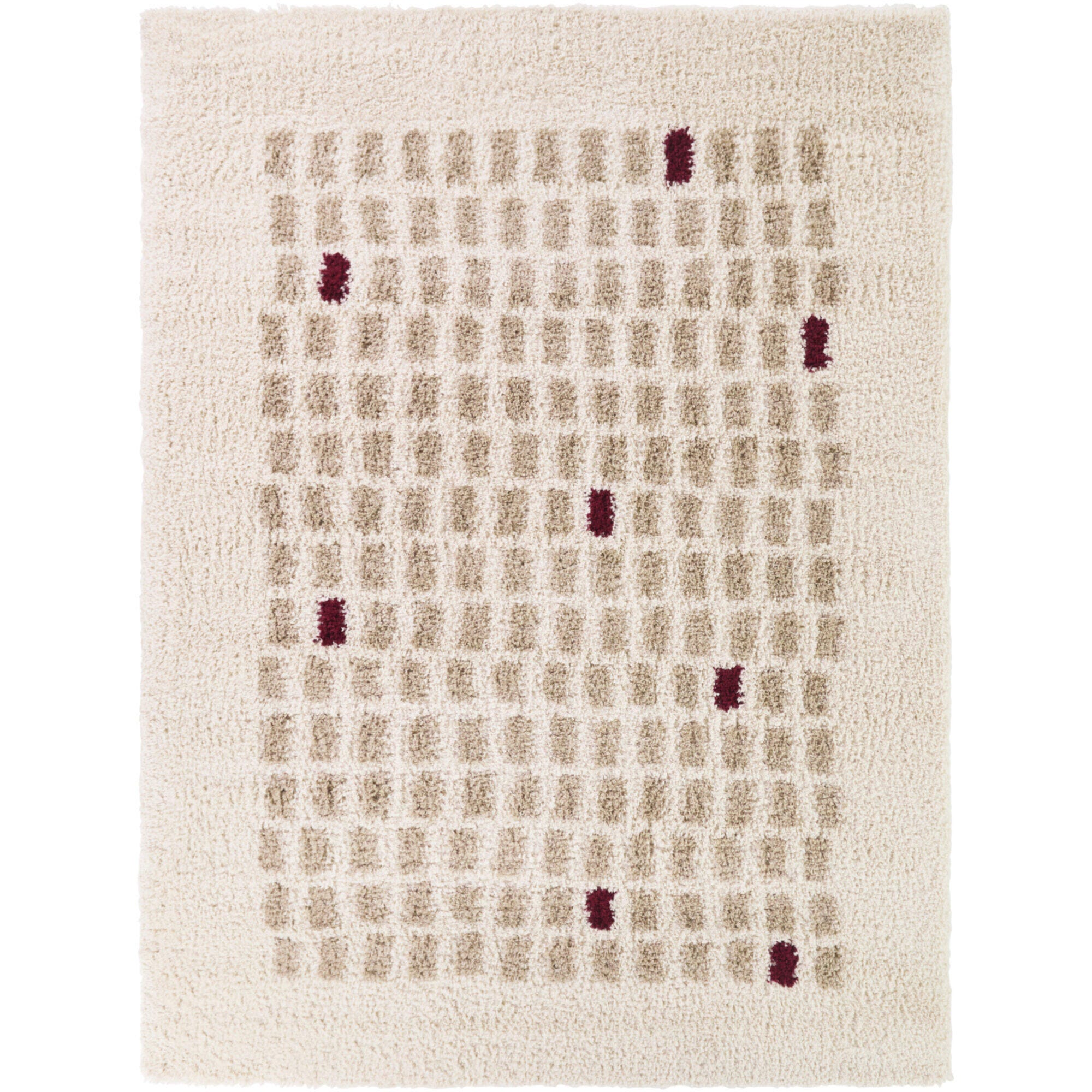 Balta Rugs Geometric 7' 10" x 10' Area Rug, Beige, large