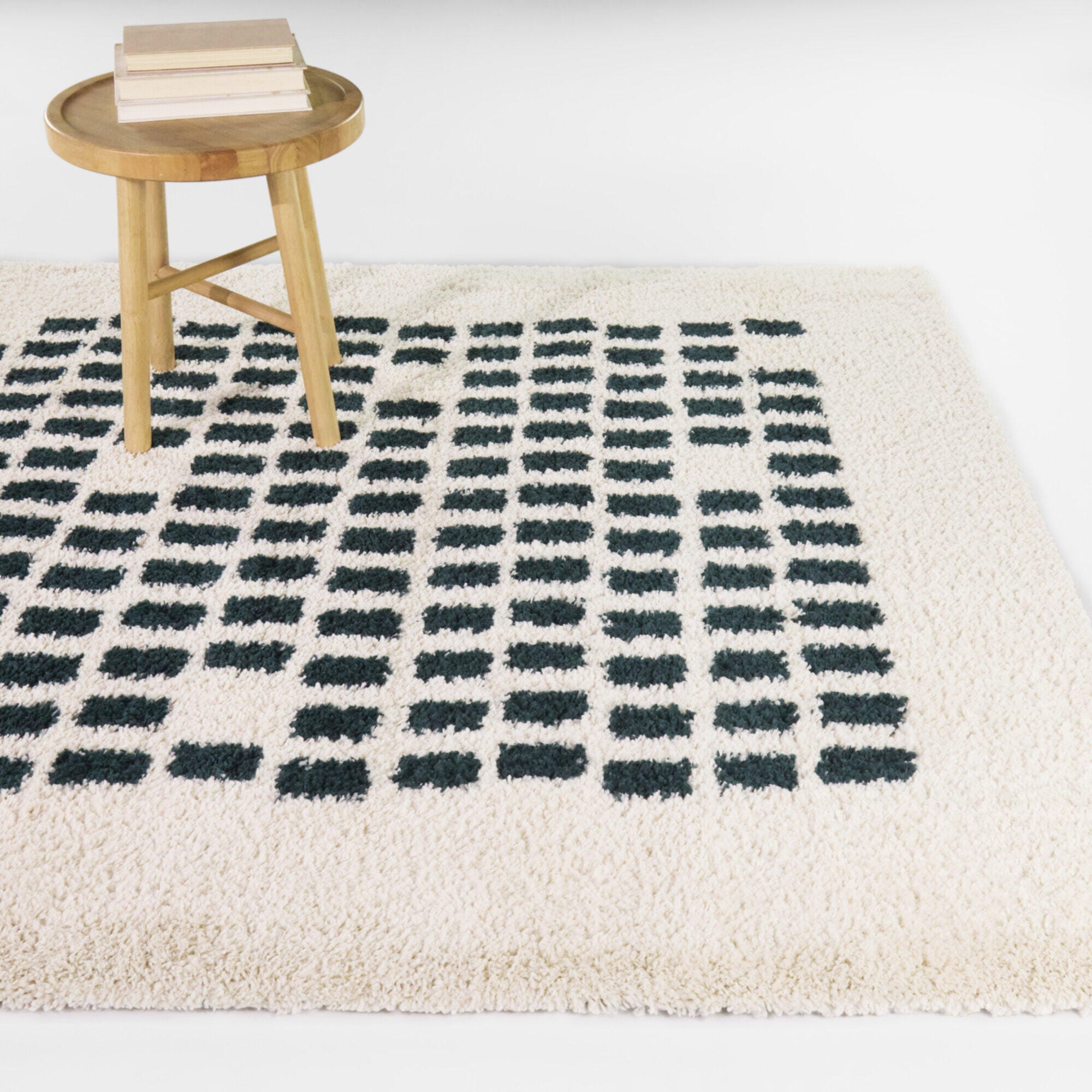 Balta Rugs Geometric 5' 3" x 7' Area Rug, Green, rollover