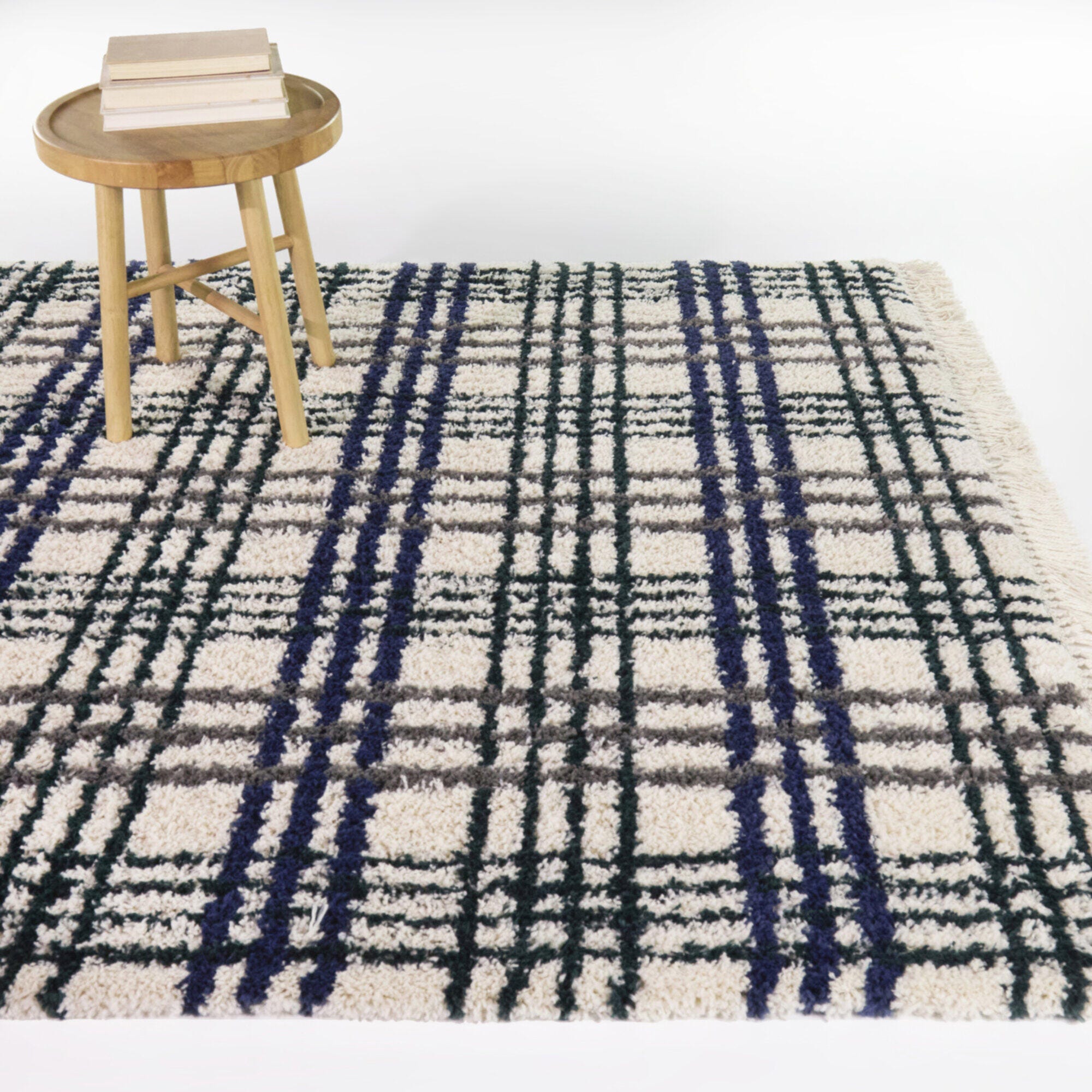 Balta Rugs Vibrant 5' 3" x 7' Area Rug, Blue/Ivory, rollover