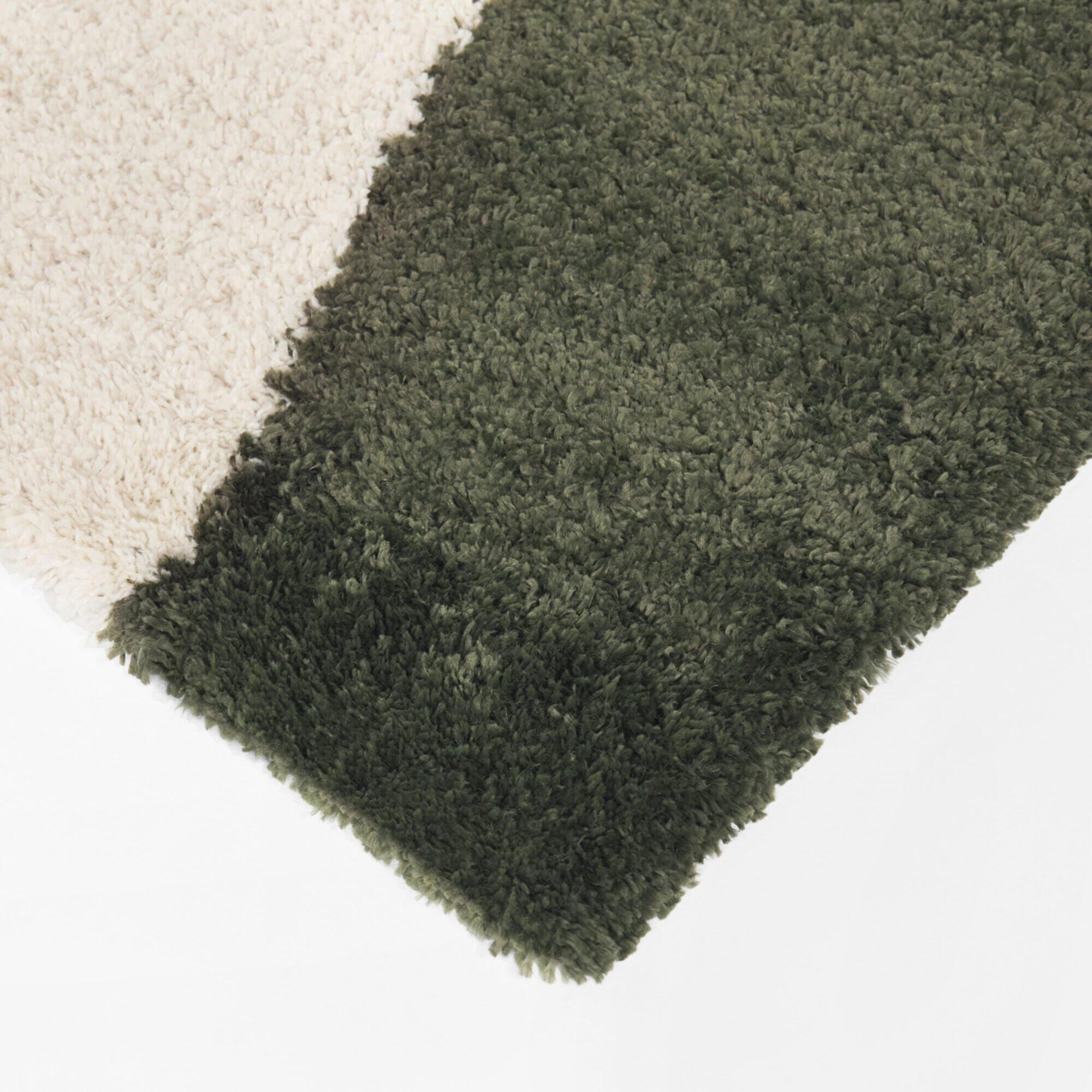 Balta Rugs Waves 5' 3" x 7' Area Rug, Green/Ivory, large