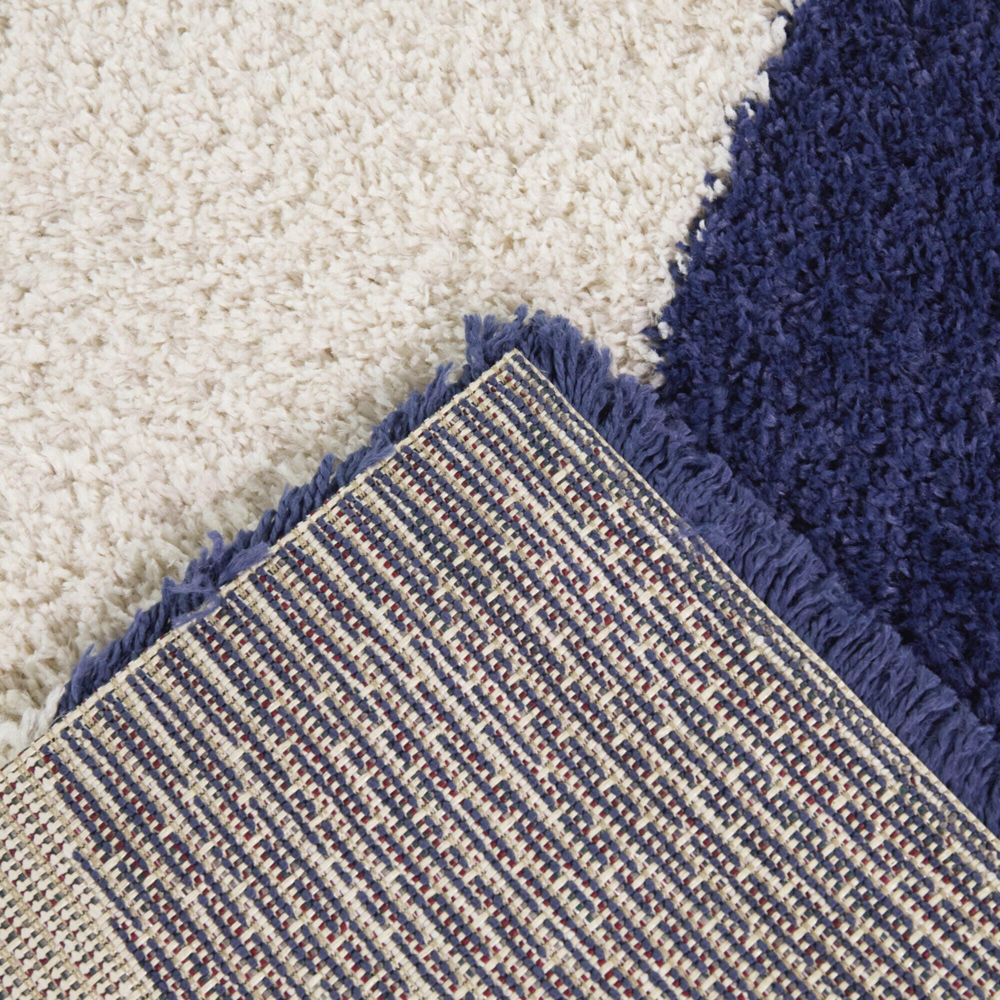 Balta Rugs Waves 7' 10" x 10' Area Rug, Navy/Ivory, large