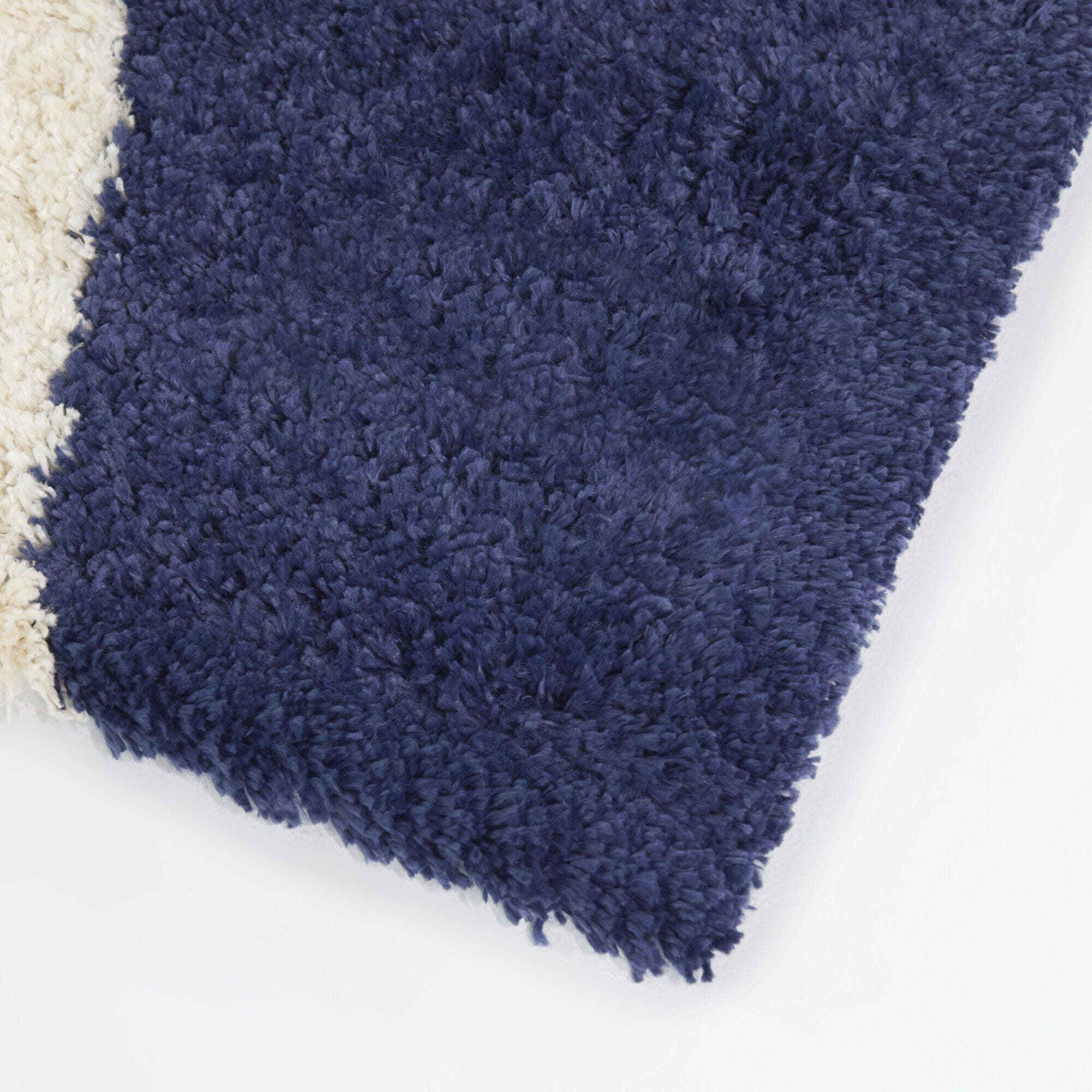 Balta Rugs Waves 7' 10" x 10' Area Rug, Navy/Ivory, large