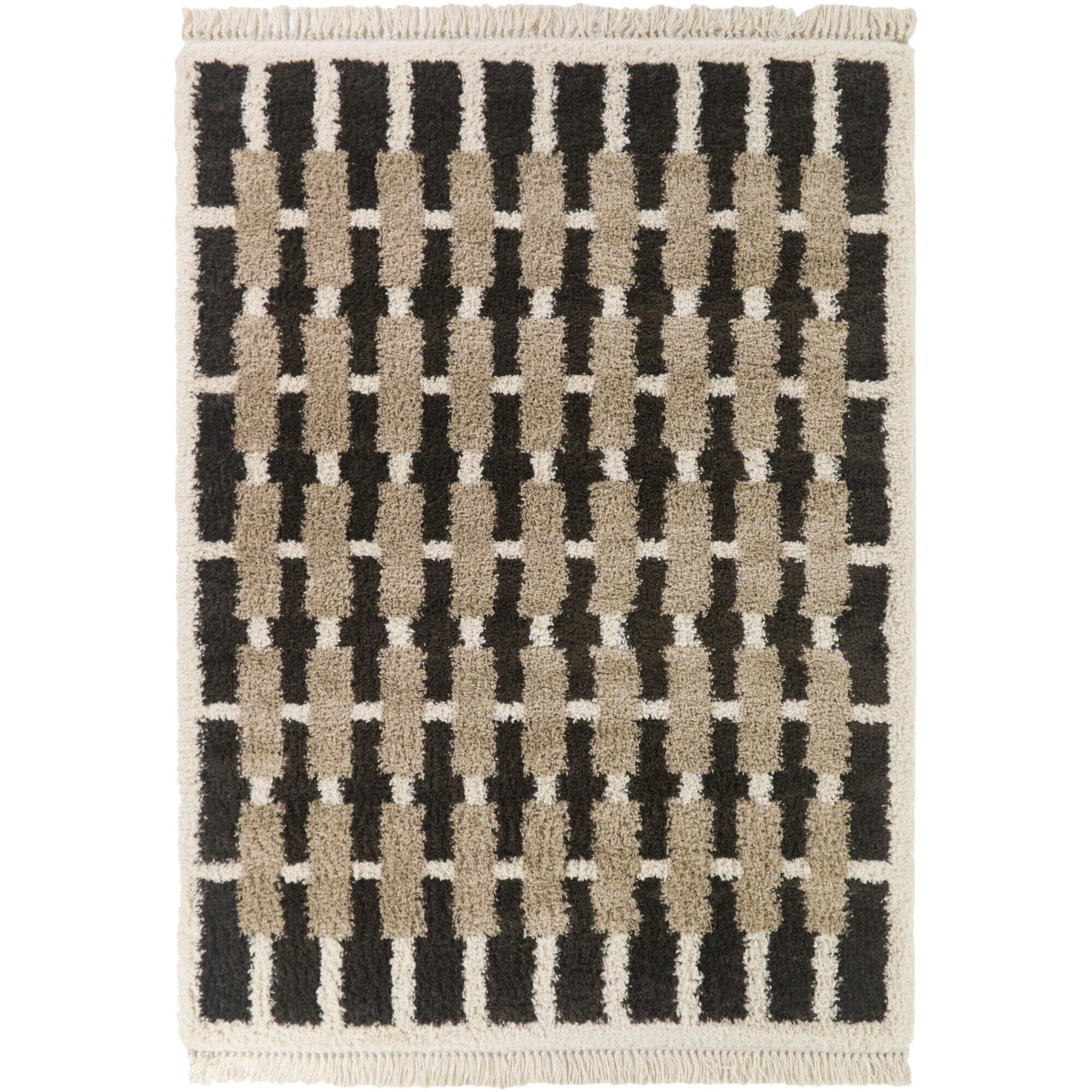 Balta Rugs Adelia 5' 3" x 7' Area Rug, Beige, large