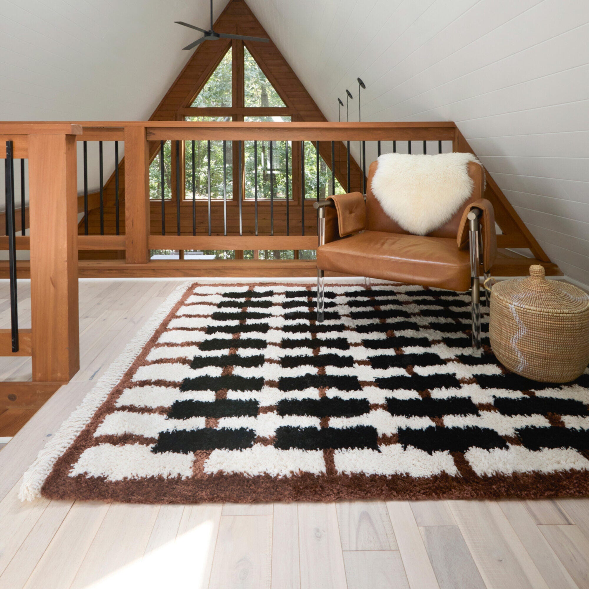 Balta Rugs Adelia 7' 10" x 10' Area Rug, Black, rollover