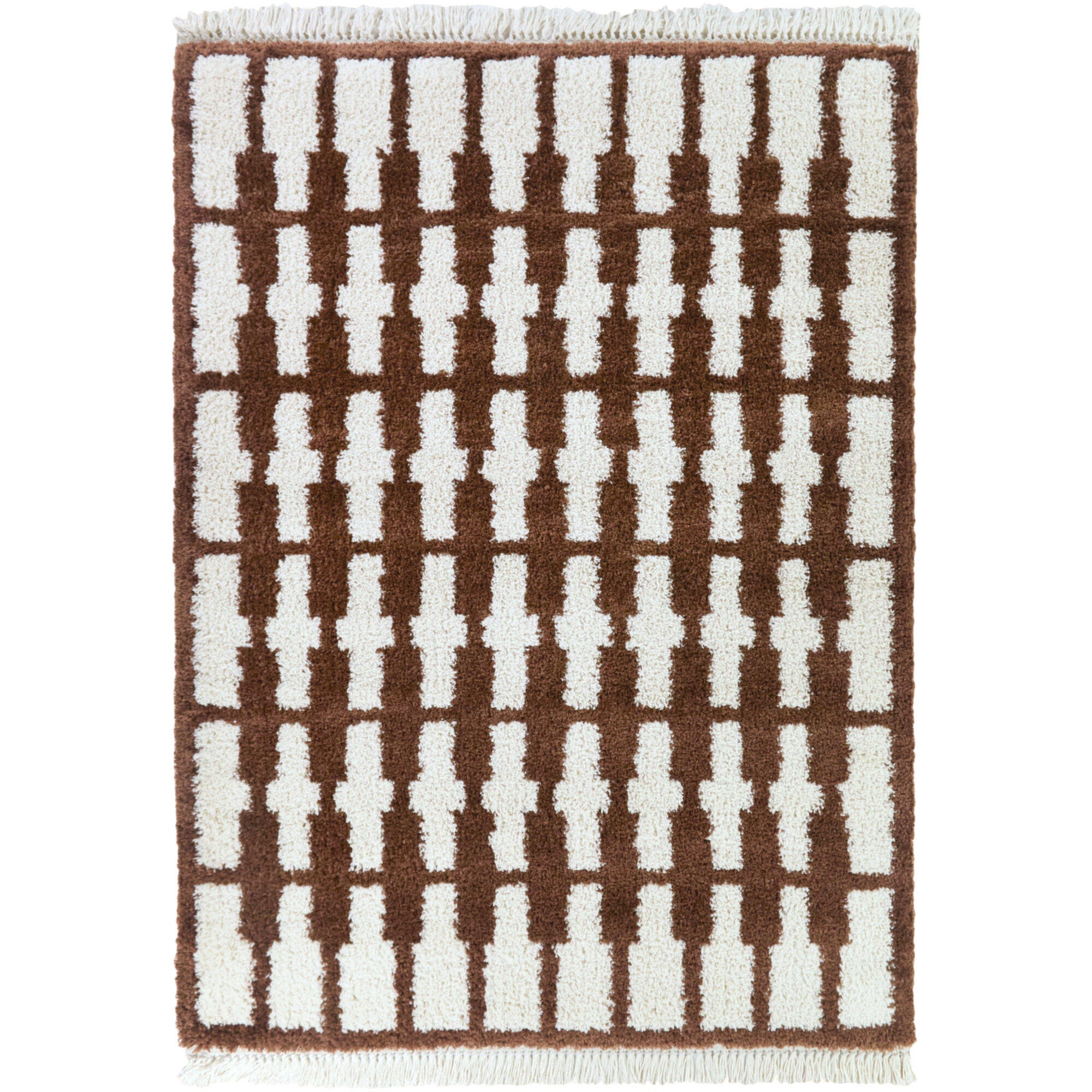 Balta Rugs Adelia 5' 3" x 7' Area Rug, Brown, large