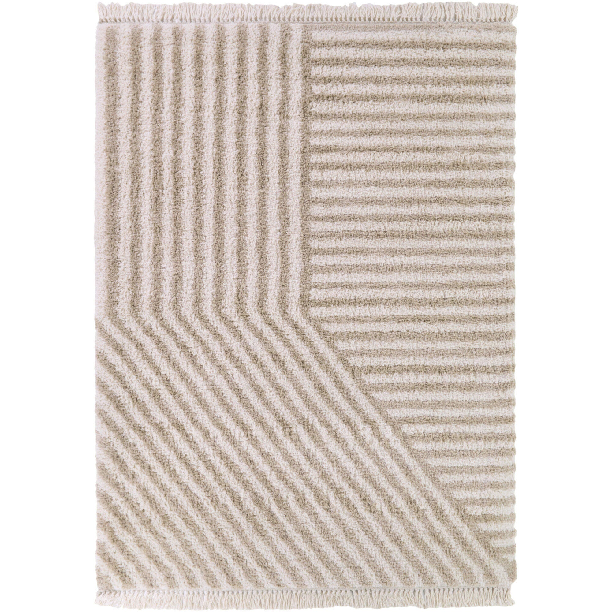 Balta Rugs Ainsley 7' 10" x 10' Area Rug, Beige, large